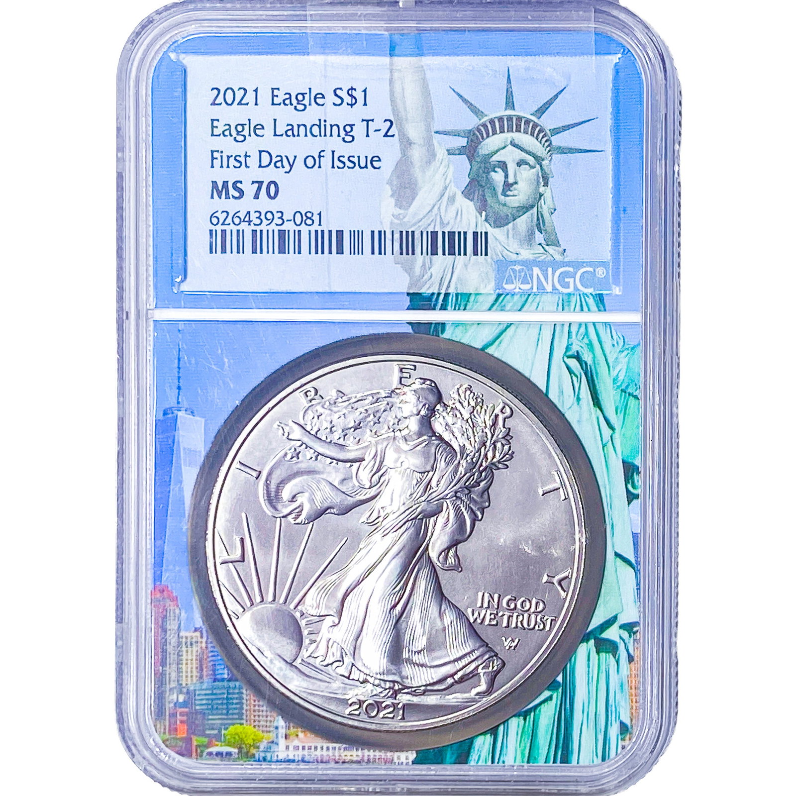 2021 Silver Eagle NGC MS70 (1 of 2)