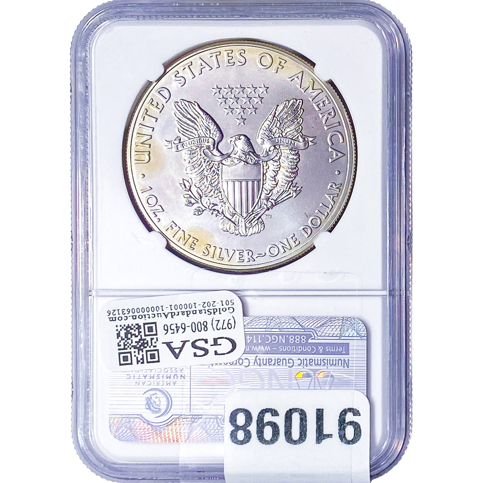 2012 Silver Eagle NGC MS70 - 2