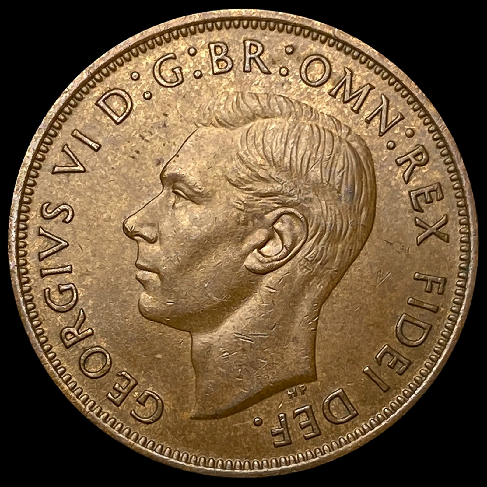 1951 Great Britain George VI Copper Penny CHOICE BU (1 of 2)