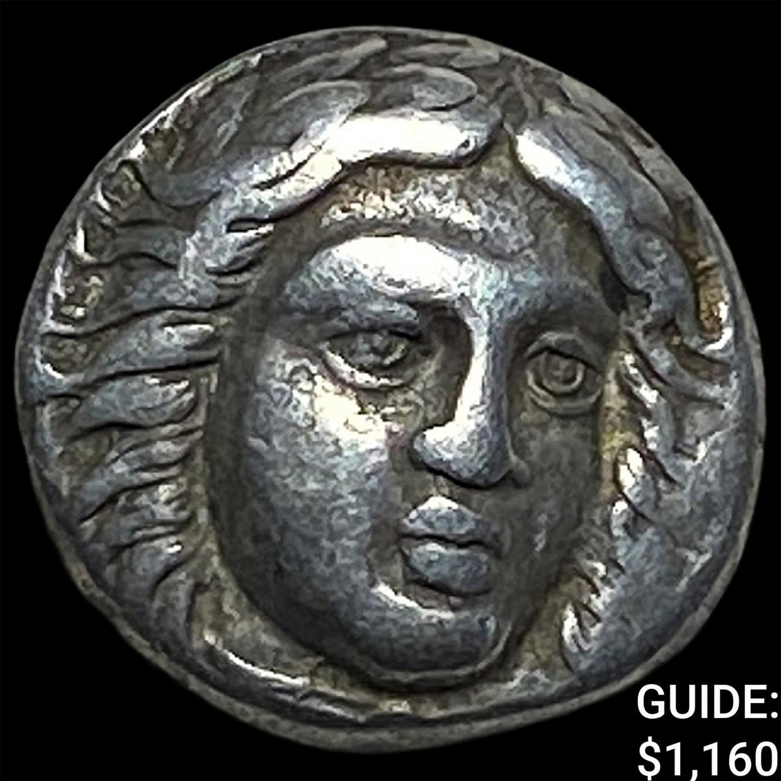 Greece Satraps of Caria, Halikarnassos 377-352 BC Silver Drachm CLOSELY UNCIRCULATED: Greece Satraps of Caria, Halikarnassos 377-352 BC Silver Drachm CLOSELY UNCIRCULATED
