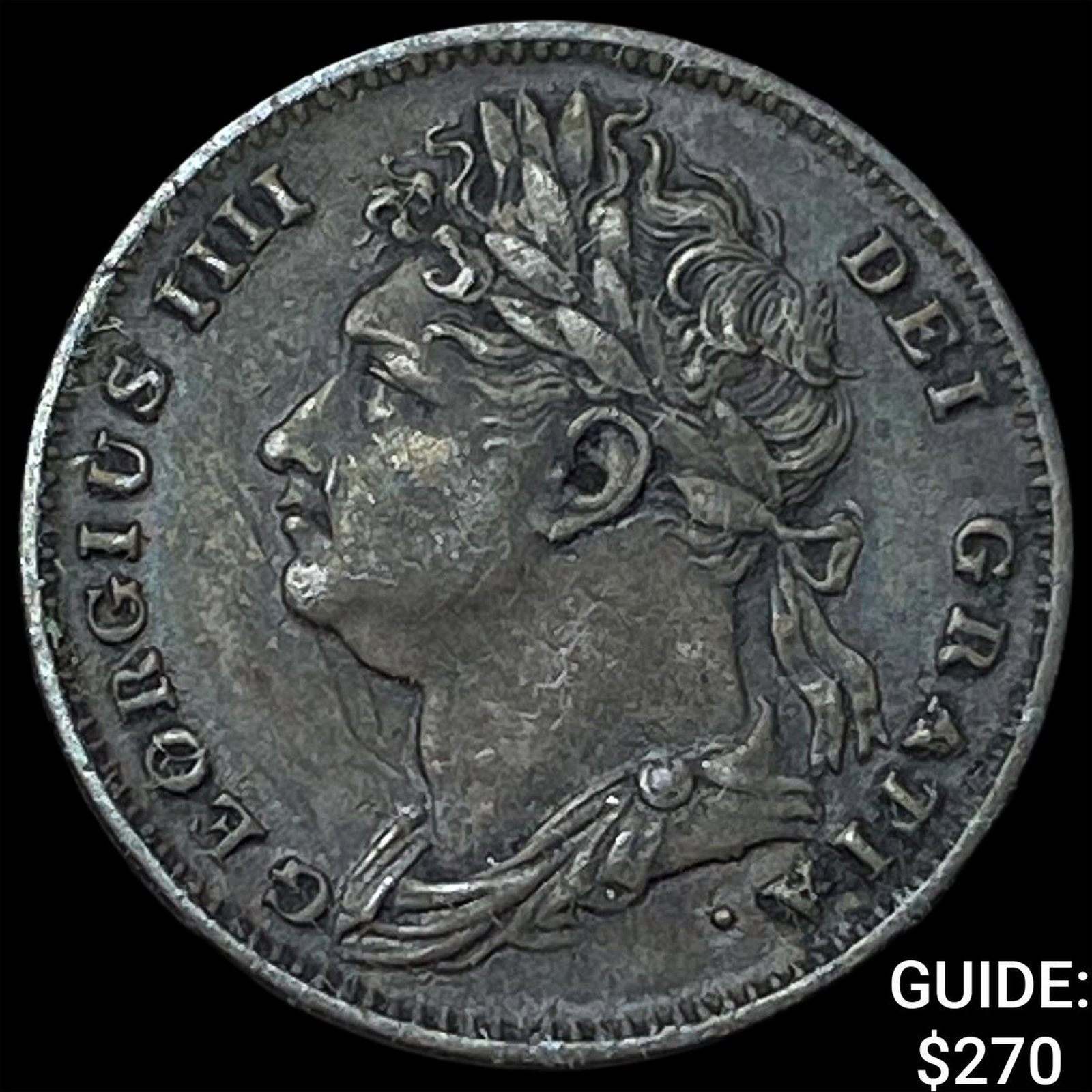1826 Great Britain George IV Copper Farthing HIGH GRADE (1 of 2)