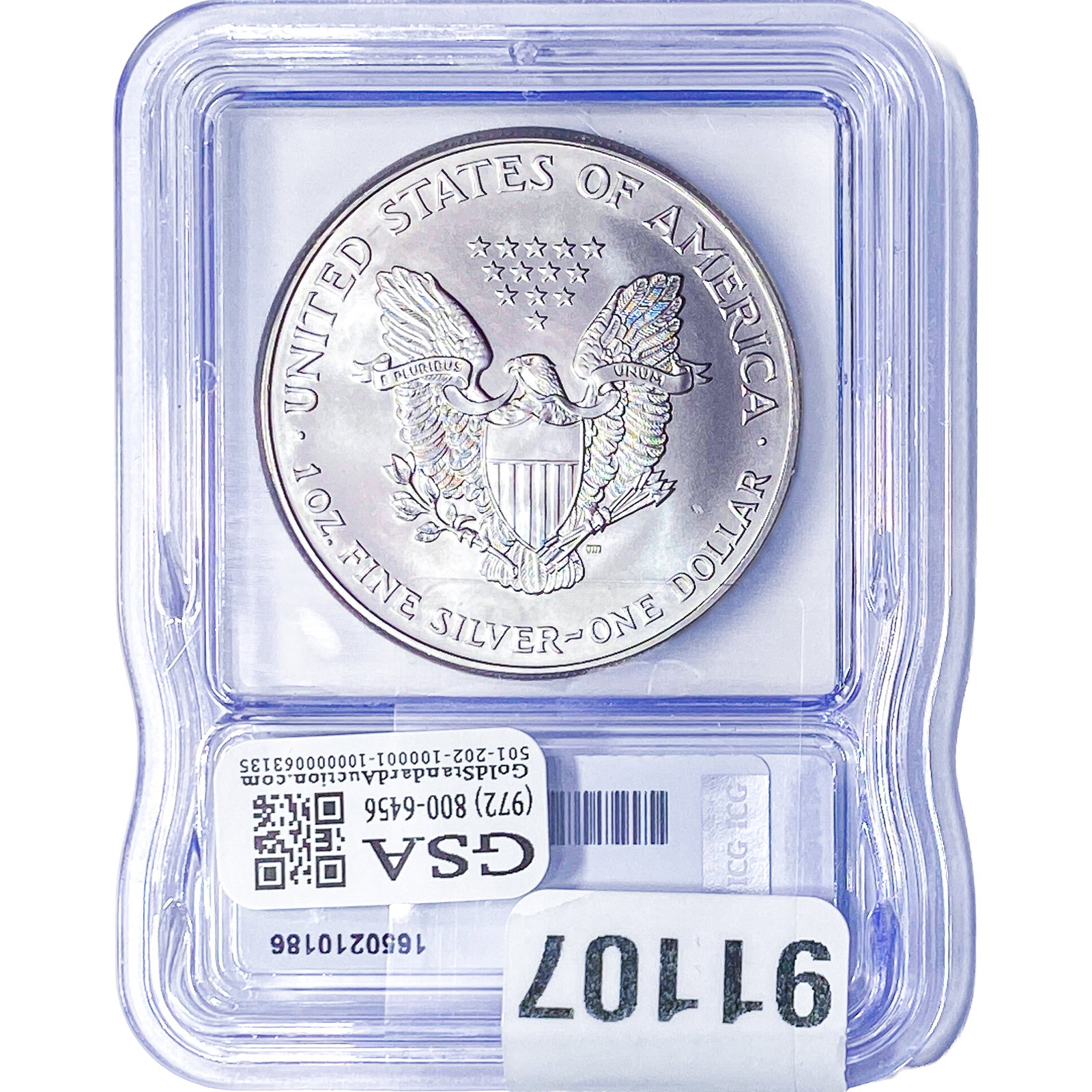 1999 Silver Eagle ICG MS69+ - 2