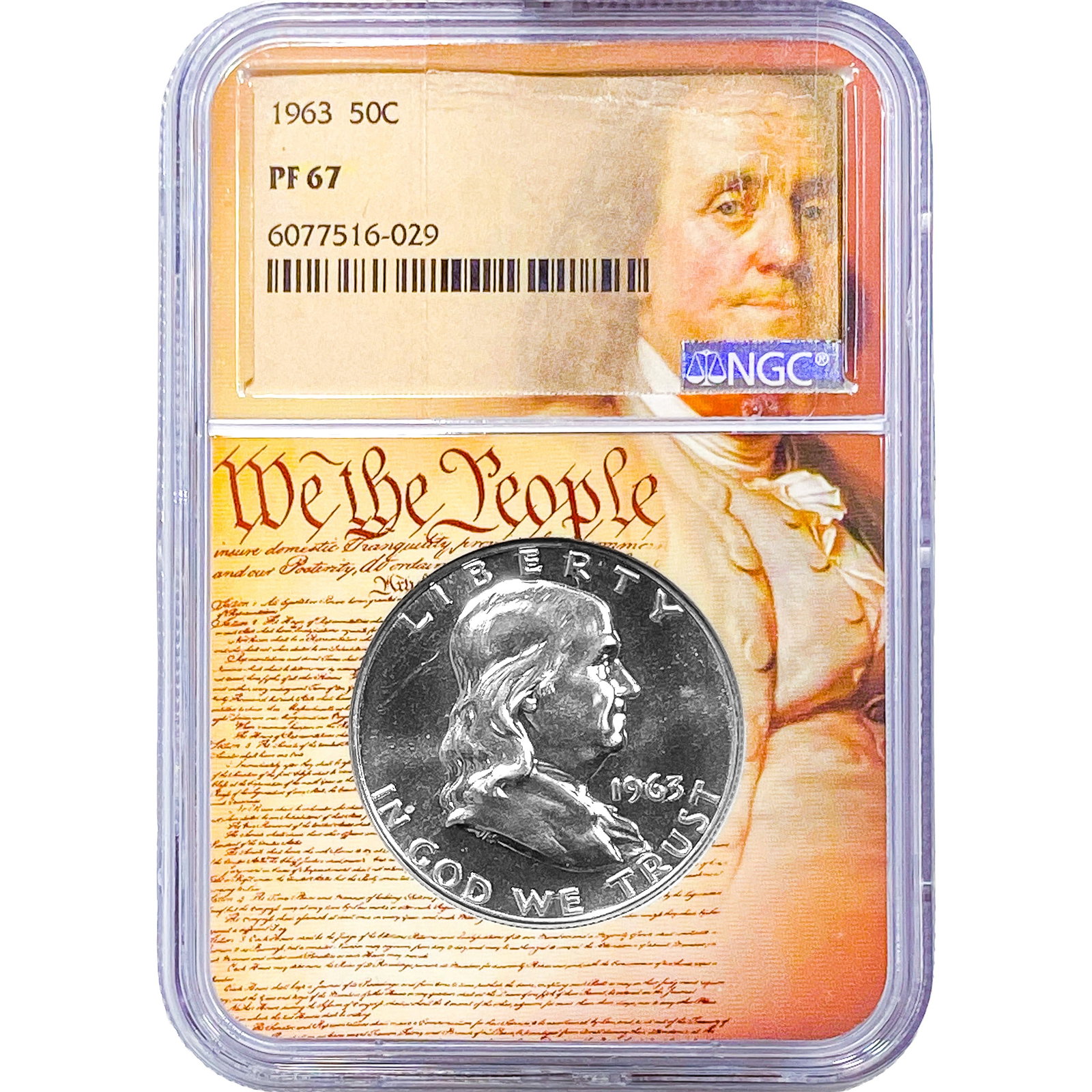 1963 Franklin Half Dollar NGC PF67 (1 of 2)