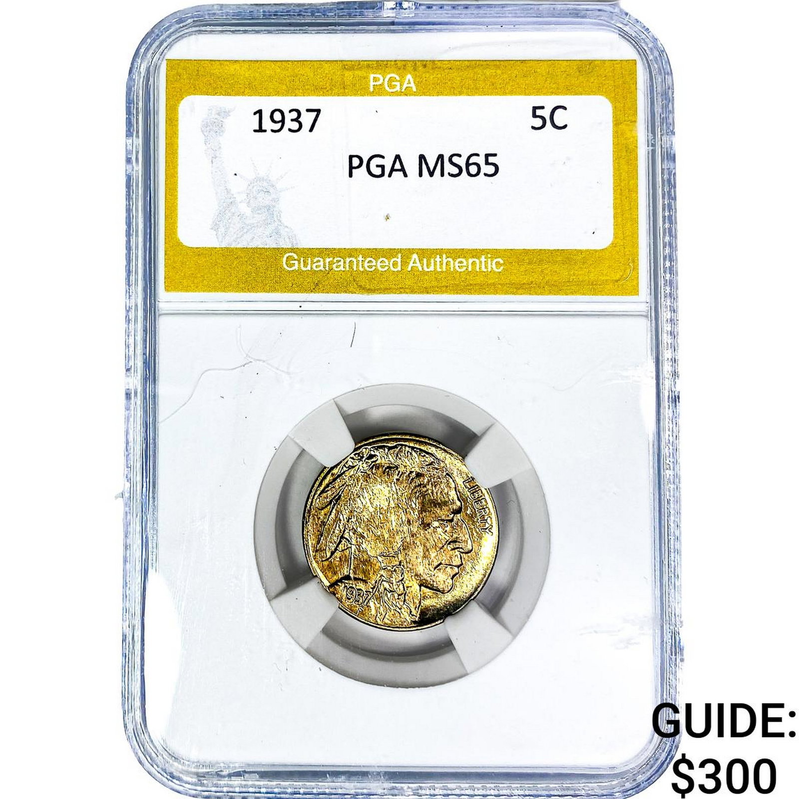 1937 Buffalo Nickel PGA MS65 (1 of 2)