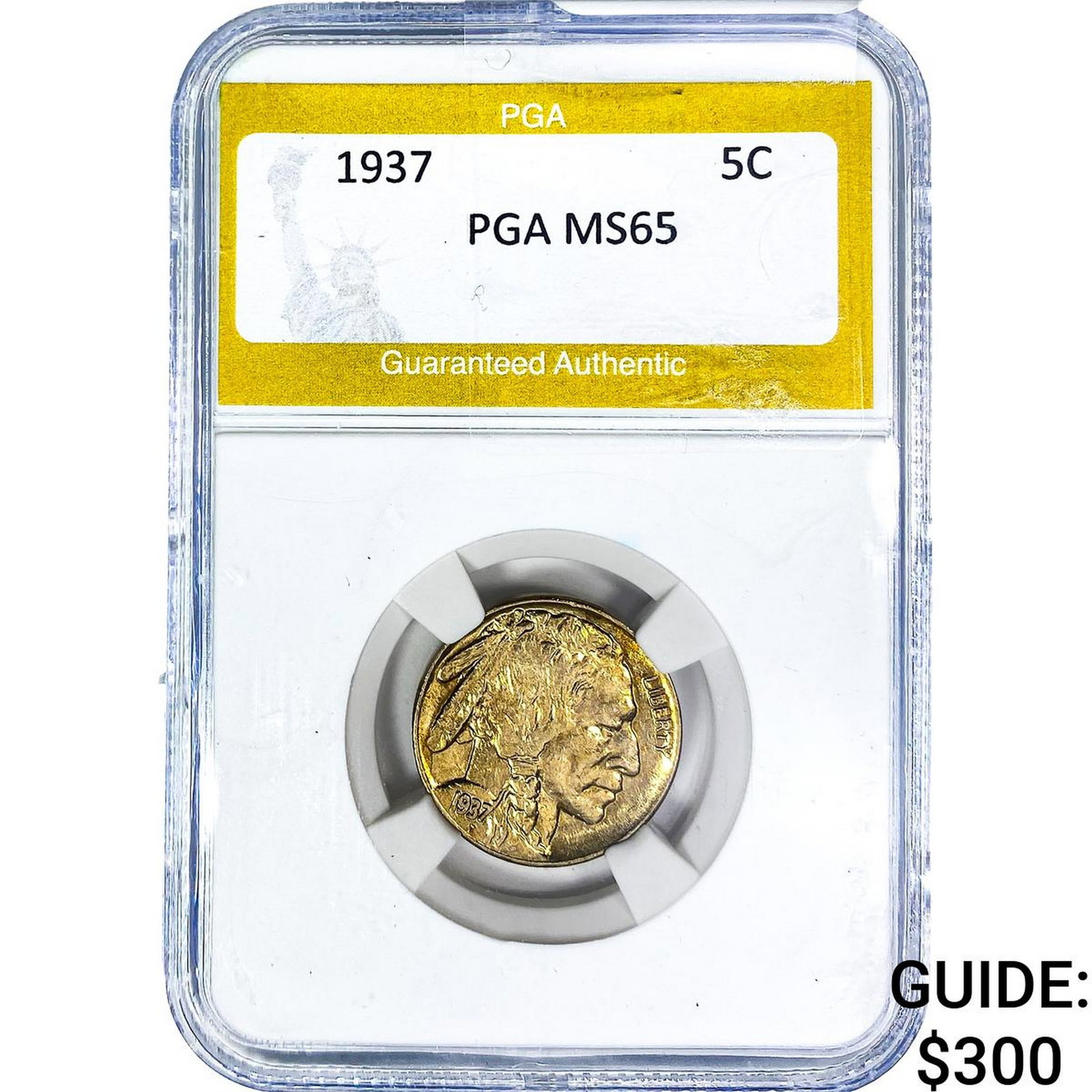1937 Buffalo Nickel PGA MS65 (1 of 2)