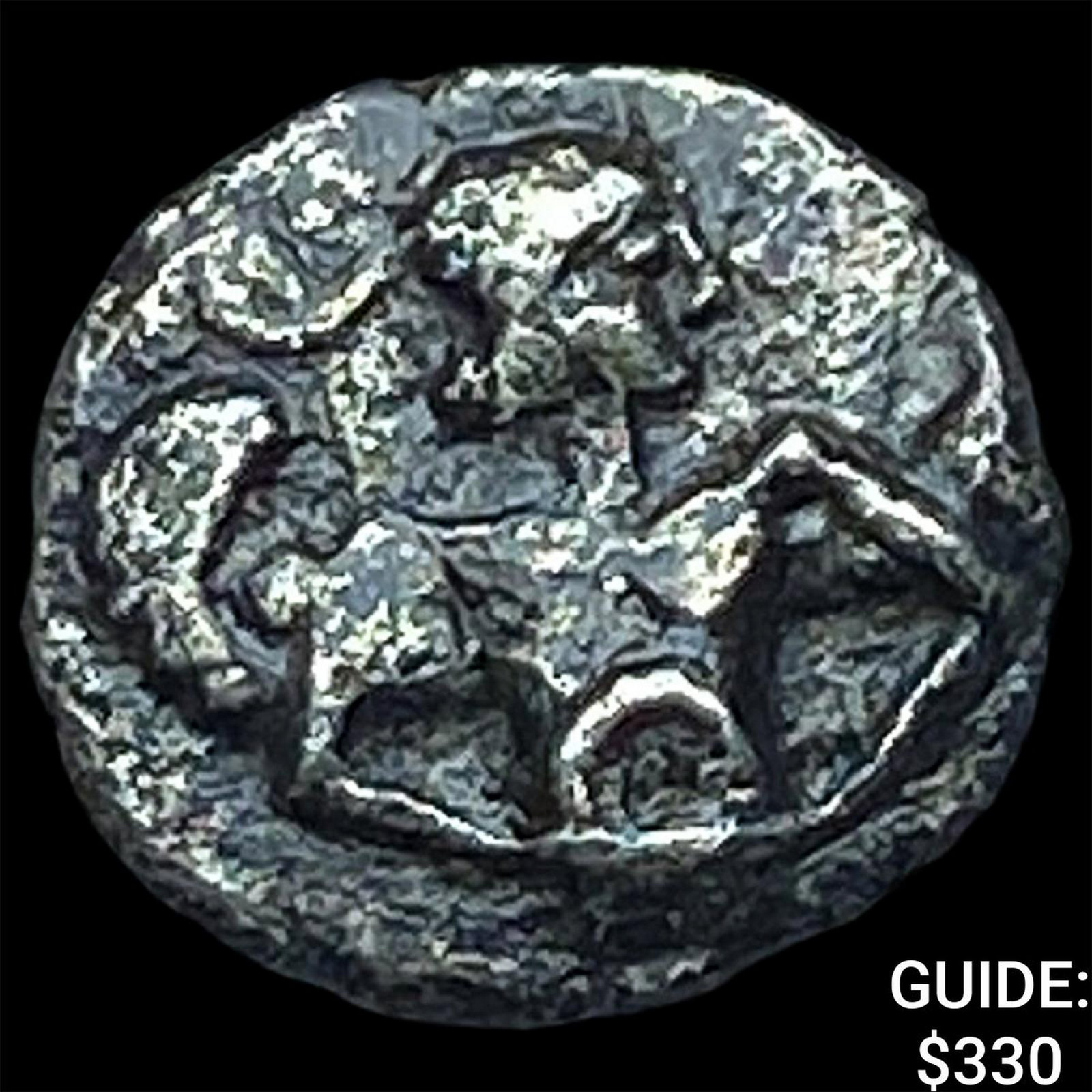 Ancient Greece Cilicia, Mallos 440-390 BC Silver Obol CLOSELY UNCIRCULATED (1 of 2)