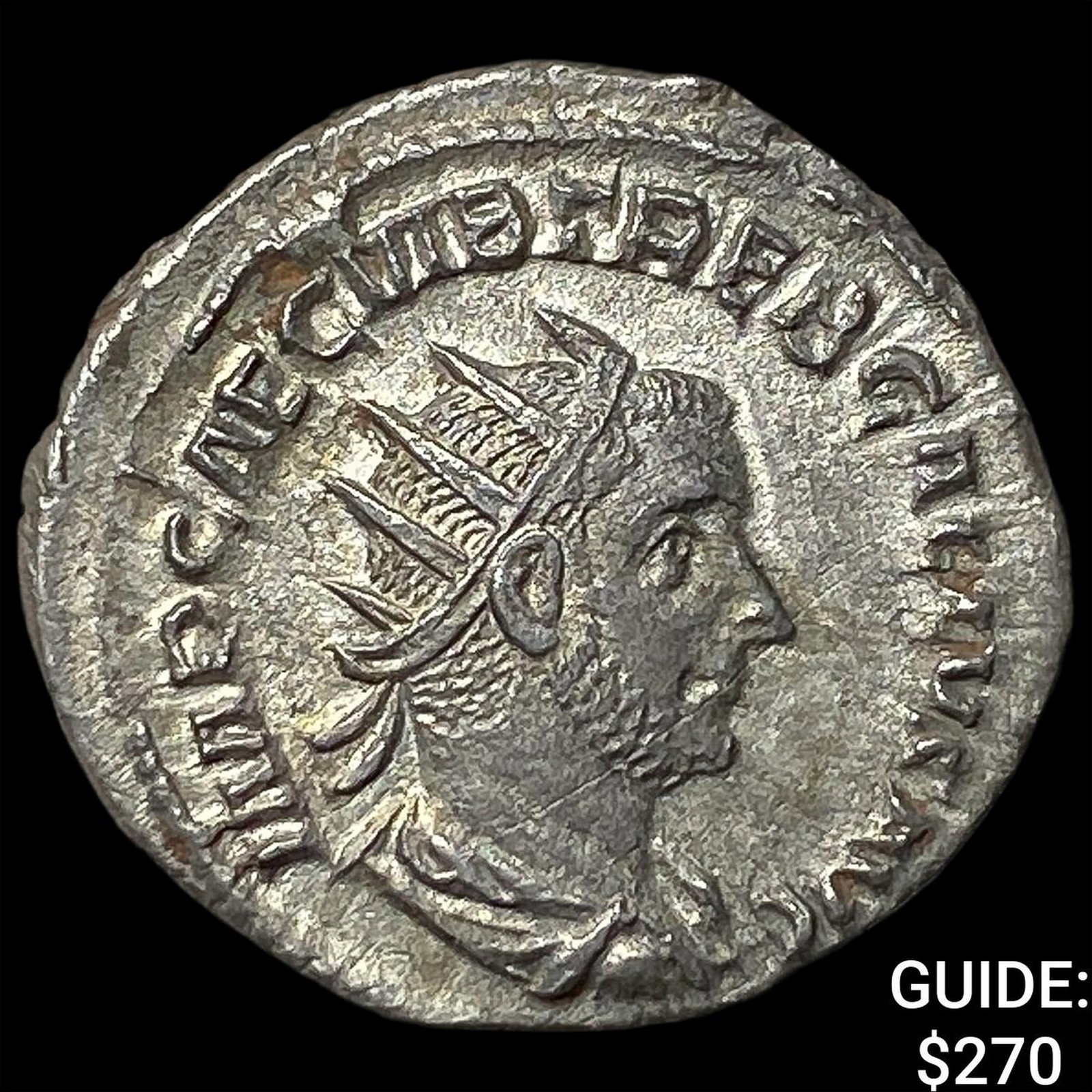 Roman Empire Treb. Gallus 251-253 AD Silver Antoninianus CLOSELY UNCIRCULATED: Roman Empire Treb. Gallus 251-253 AD Silver Antoninianus CLOSELY UNCIRCULATED