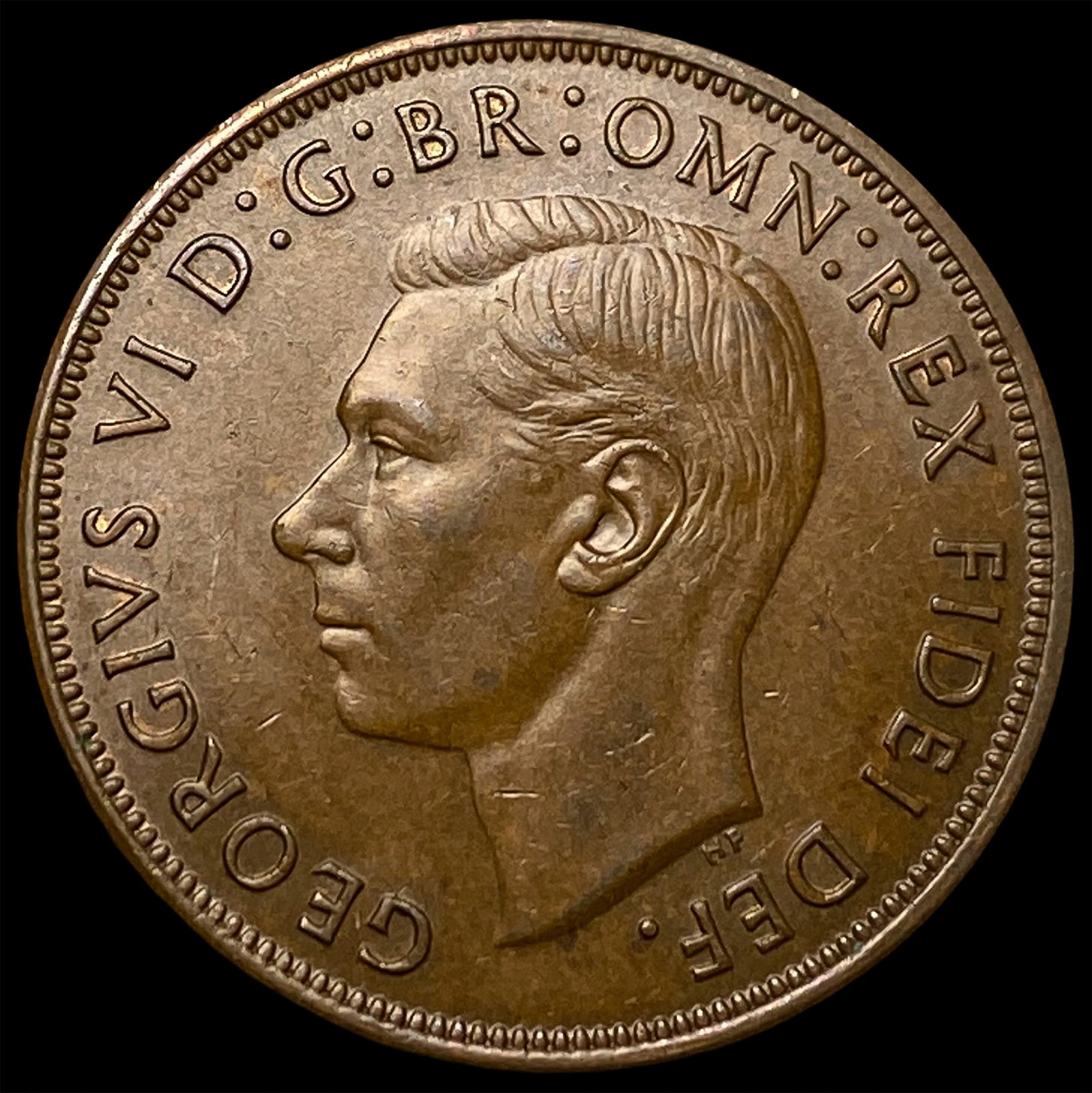 1950 Great Britain George VI Copper Penny CHOICE AU (1 of 2)