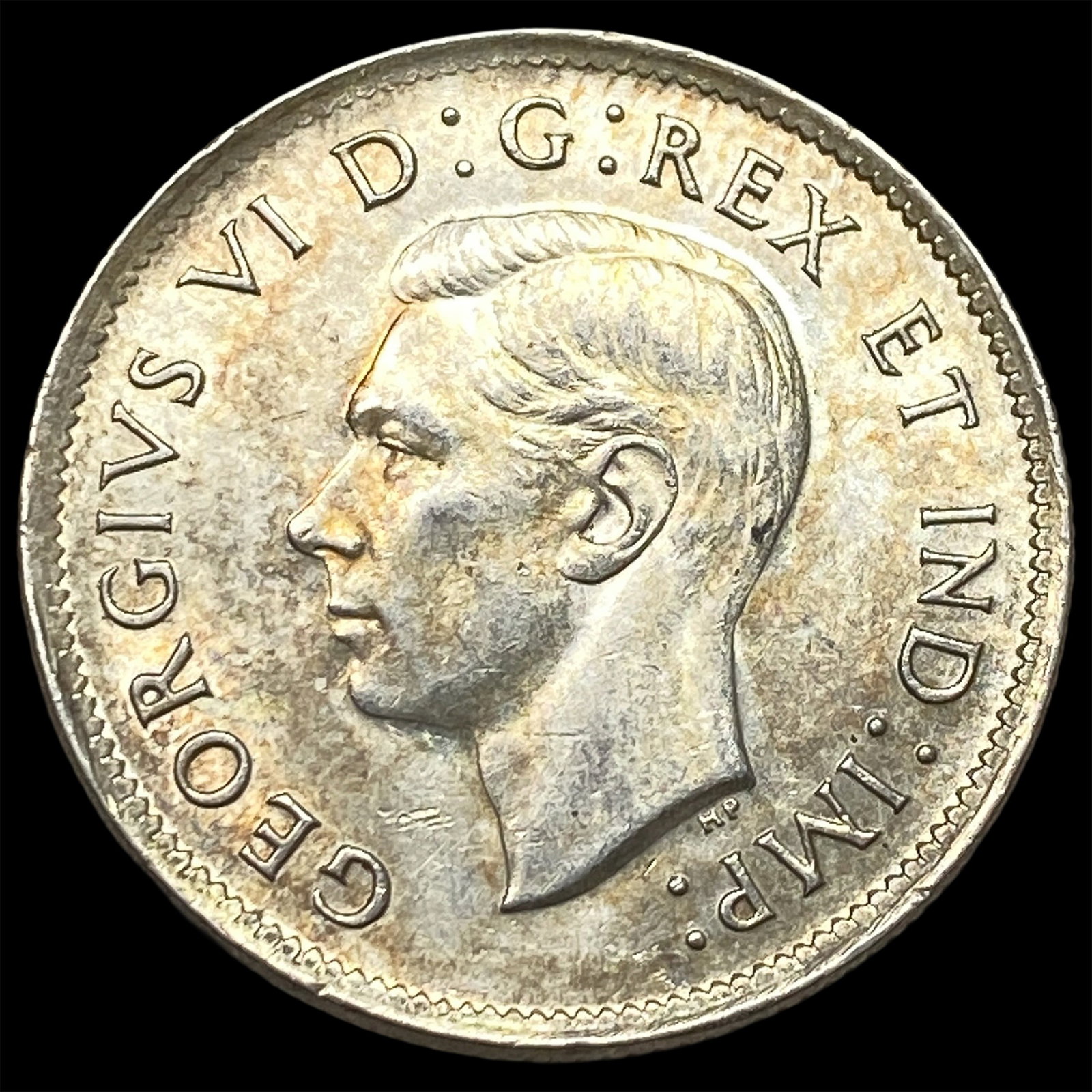 1938 Canada Silver 25 Cents HIGH GRADE (1 of 2)