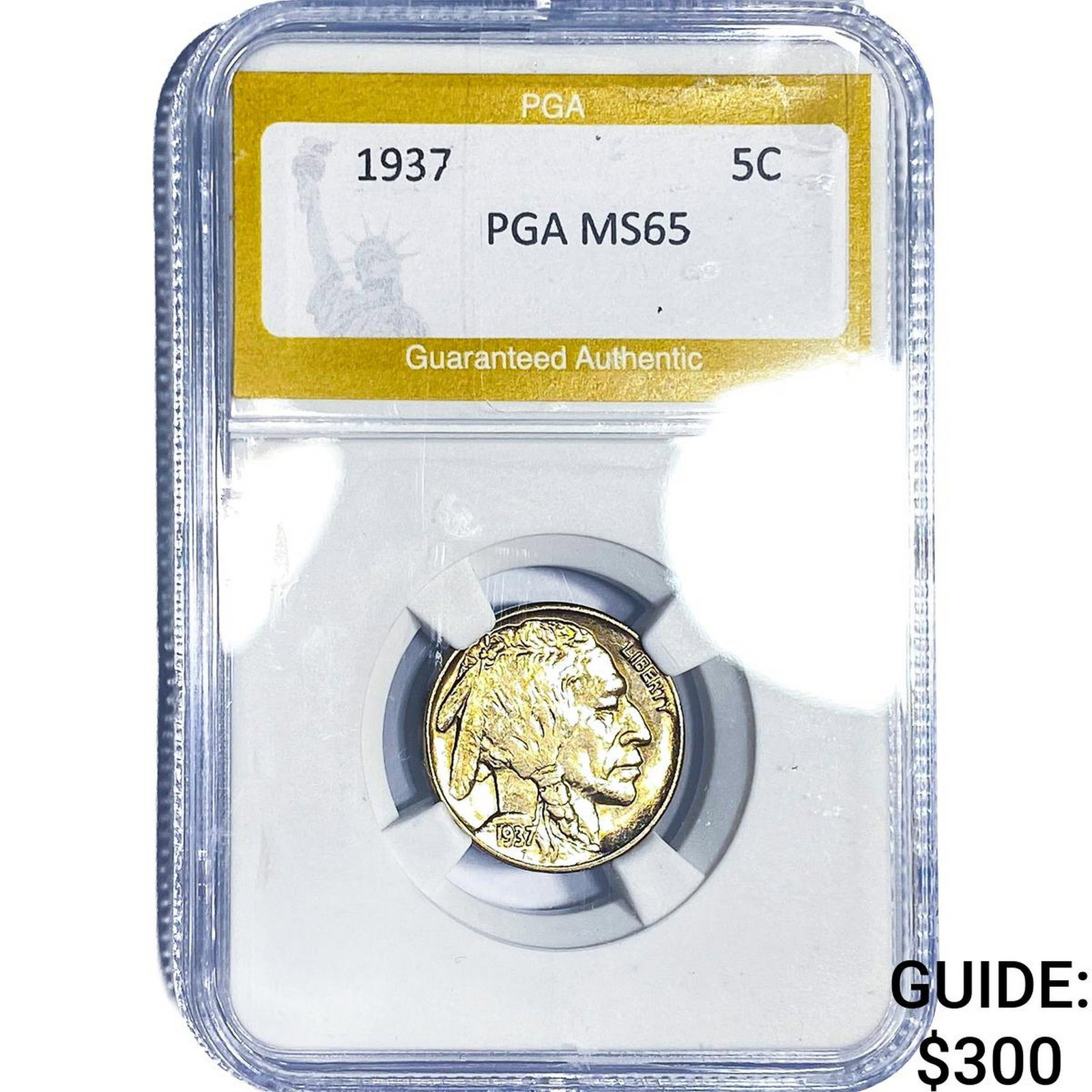 1937 Buffalo Nickel PGA MS65 (1 of 2)