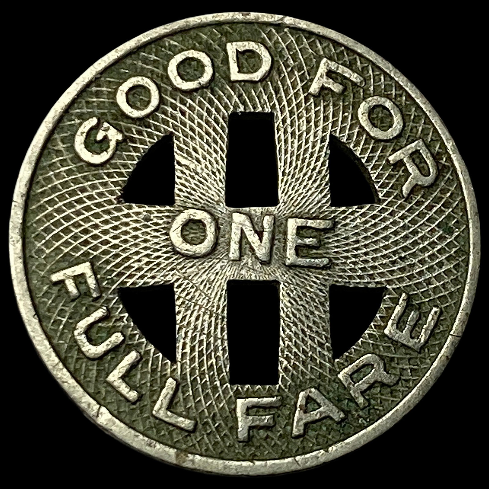 1924 Honolulu Transit Token - 2