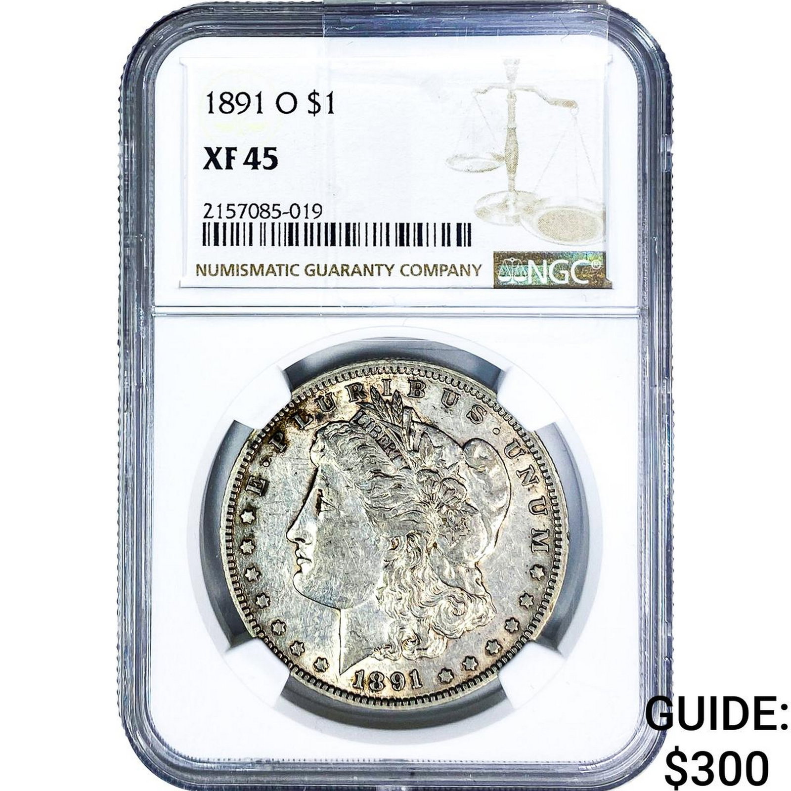 1891-O Morgan Silver Dollar NGC XF45 (1 of 2)