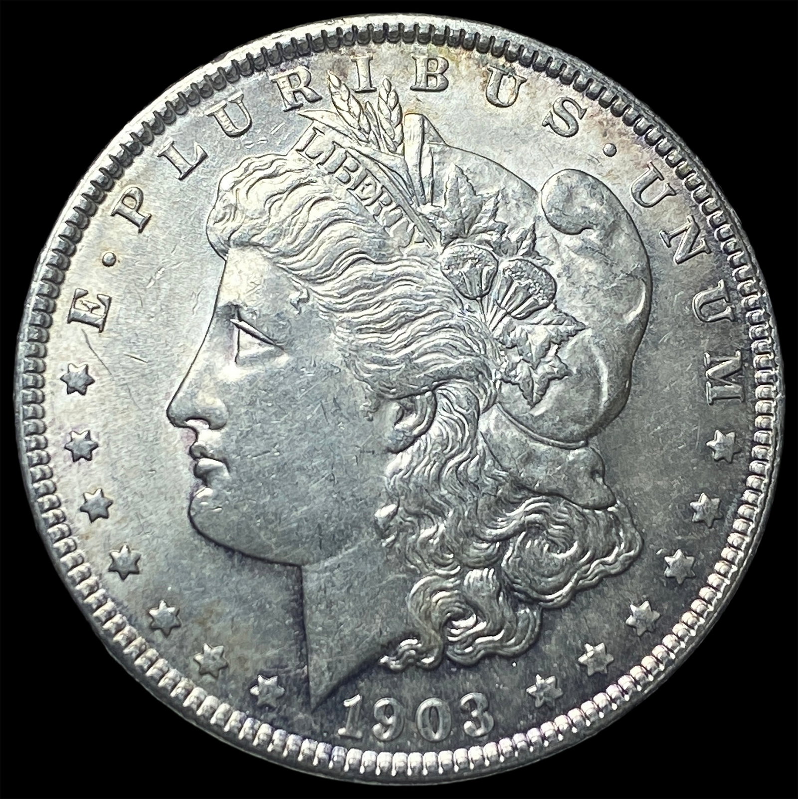 1903 Morgan Silver Dollar CHOICE AU: 1903 Morgan Silver Dollar CHOICE AU