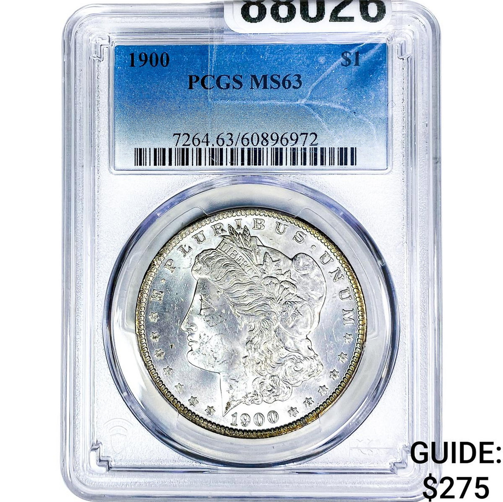 1900 Morgan Silver Dollar PCGS MS63: 1900 Morgan Silver Dollar PCGS MS63