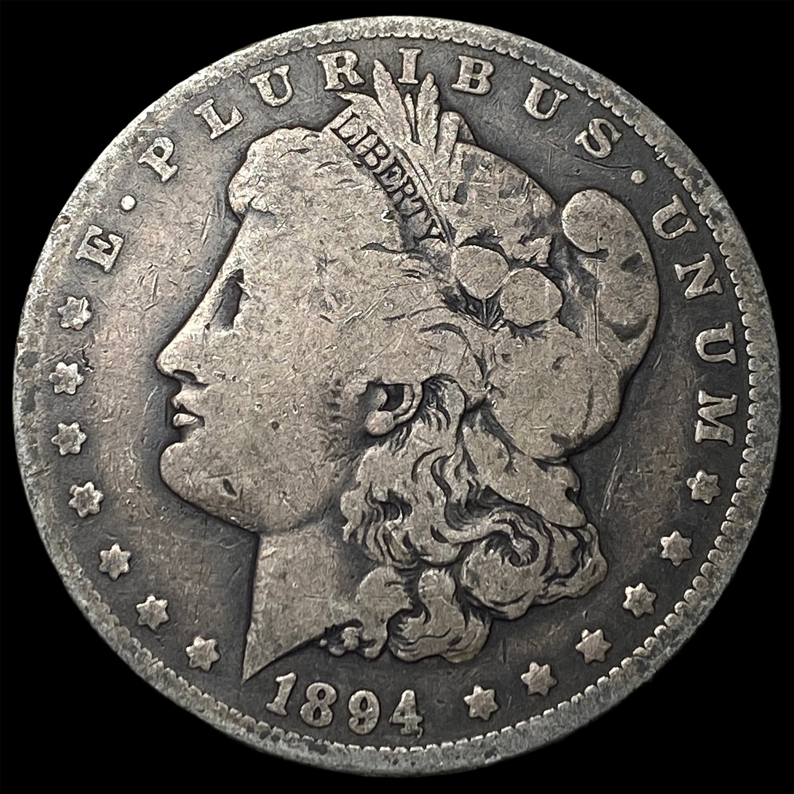 1894-O Silver Morgan Dollar NICELY CIRCULATED: 1894-O Silver Morgan Dollar NICELY CIRCULATED