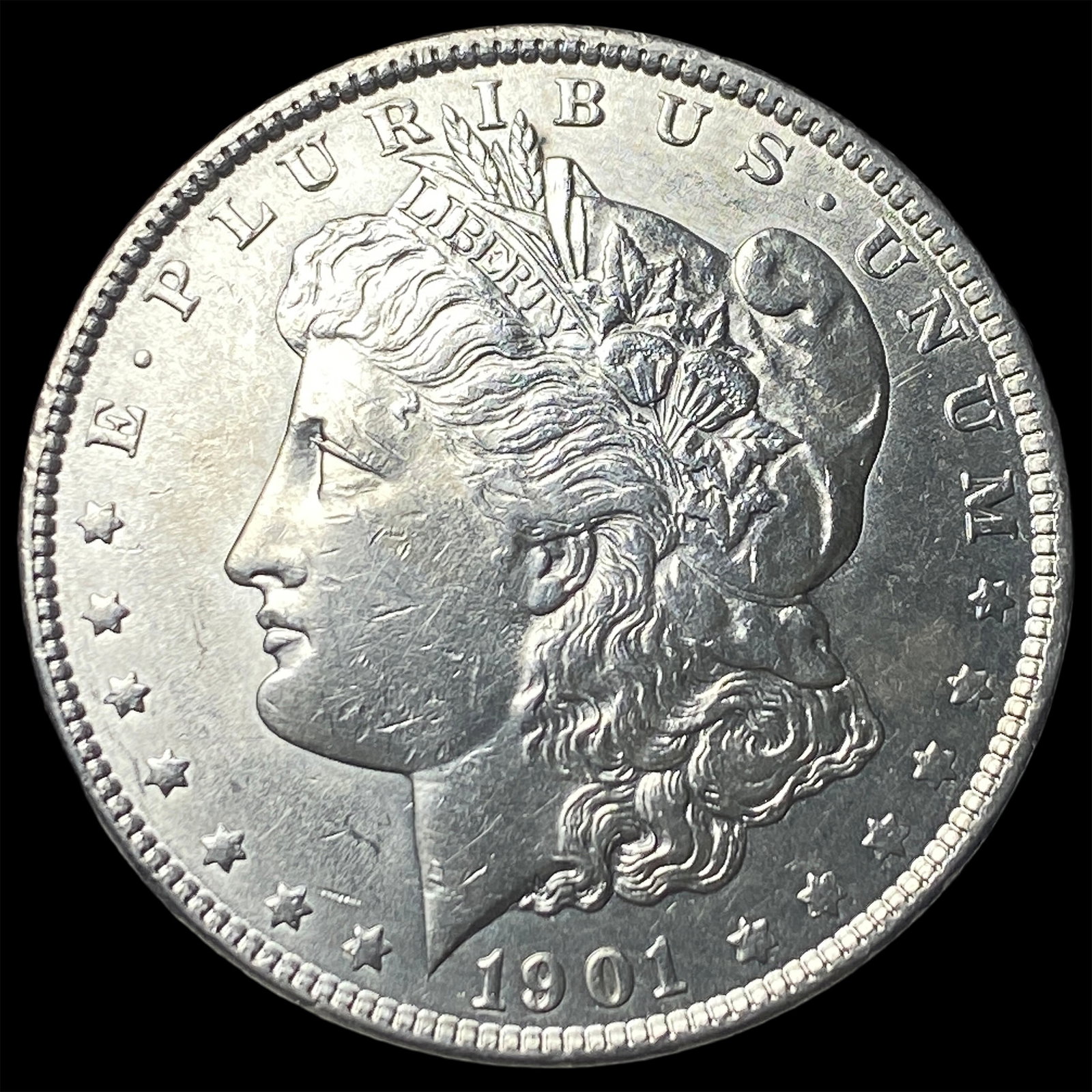 1901 Morgan Silver Dollar HIGH GRADE: 1901 Morgan Silver Dollar HIGH GRADE