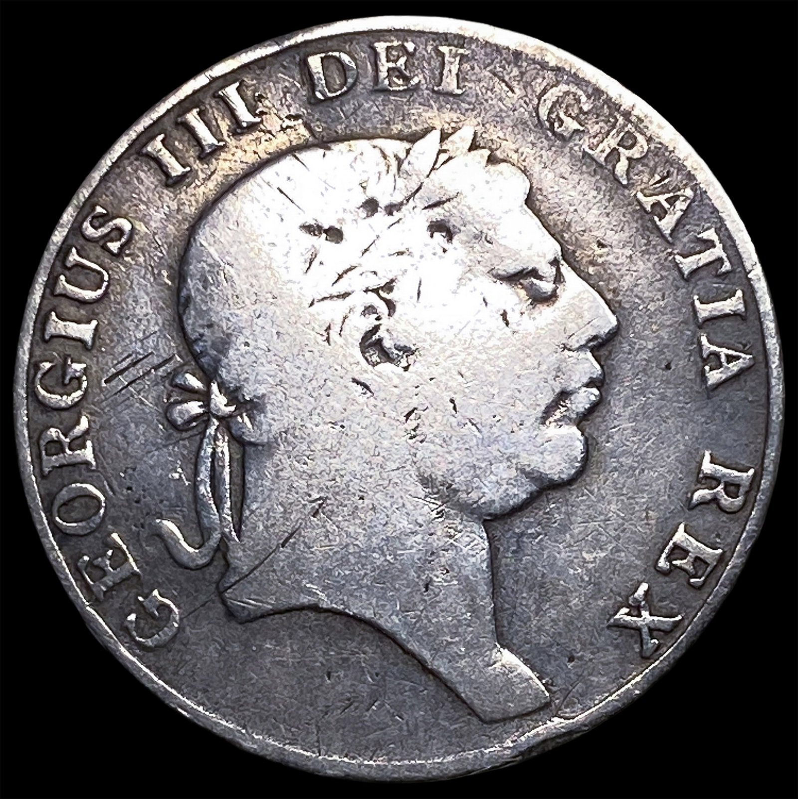1813 Ireland Silver 10 Pence Bank Token (1 of 2)