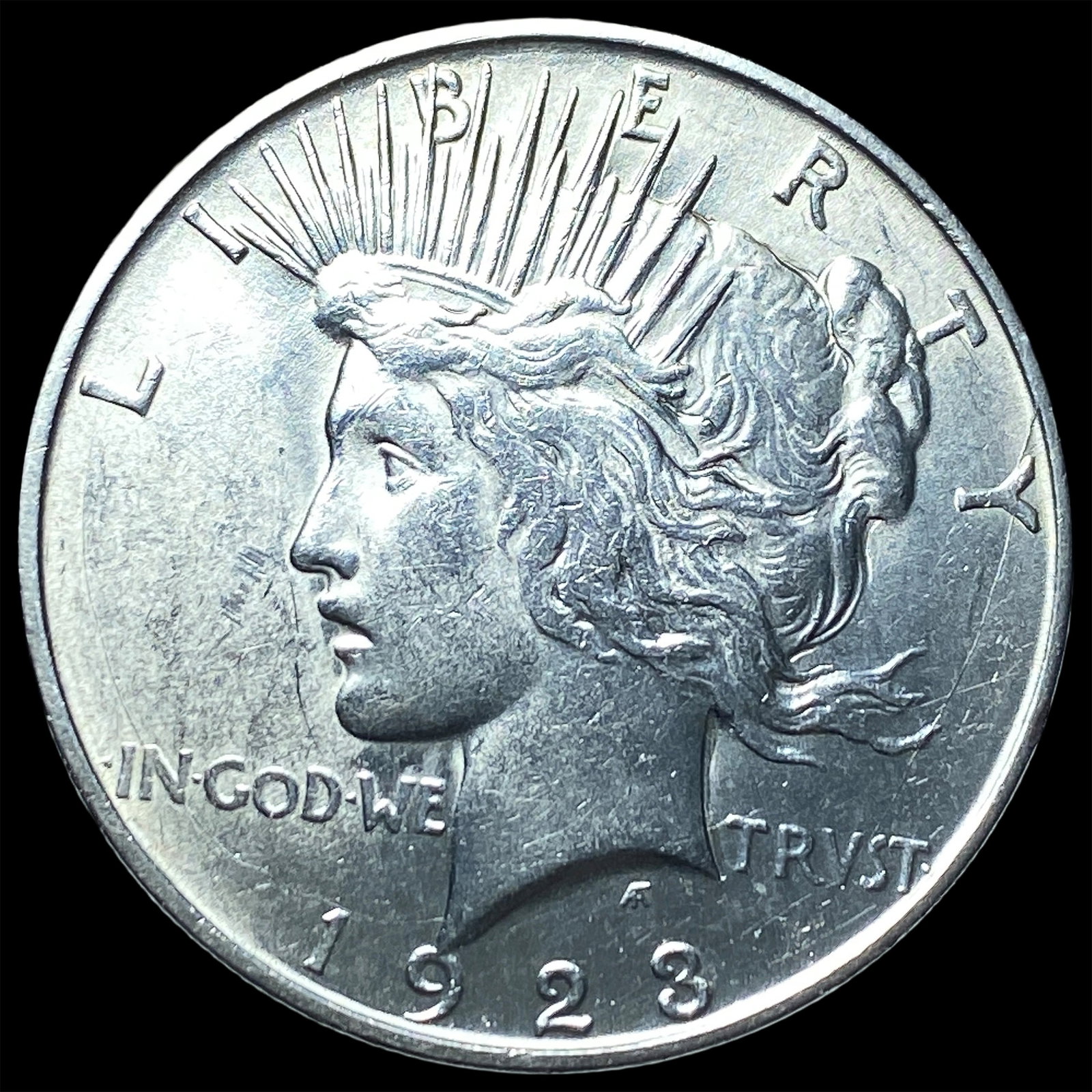 1923-D Peace Silver Dollar UNCIRCULATED: 1923-D Peace Silver Dollar UNCIRCULATED