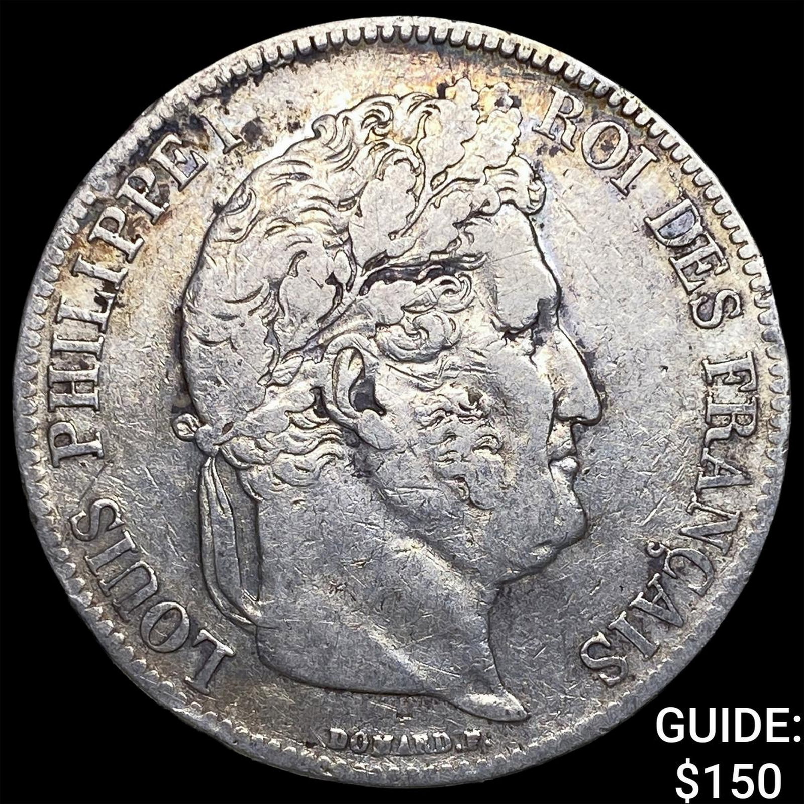 1840 France Silver 5 Francs (1 of 2)
