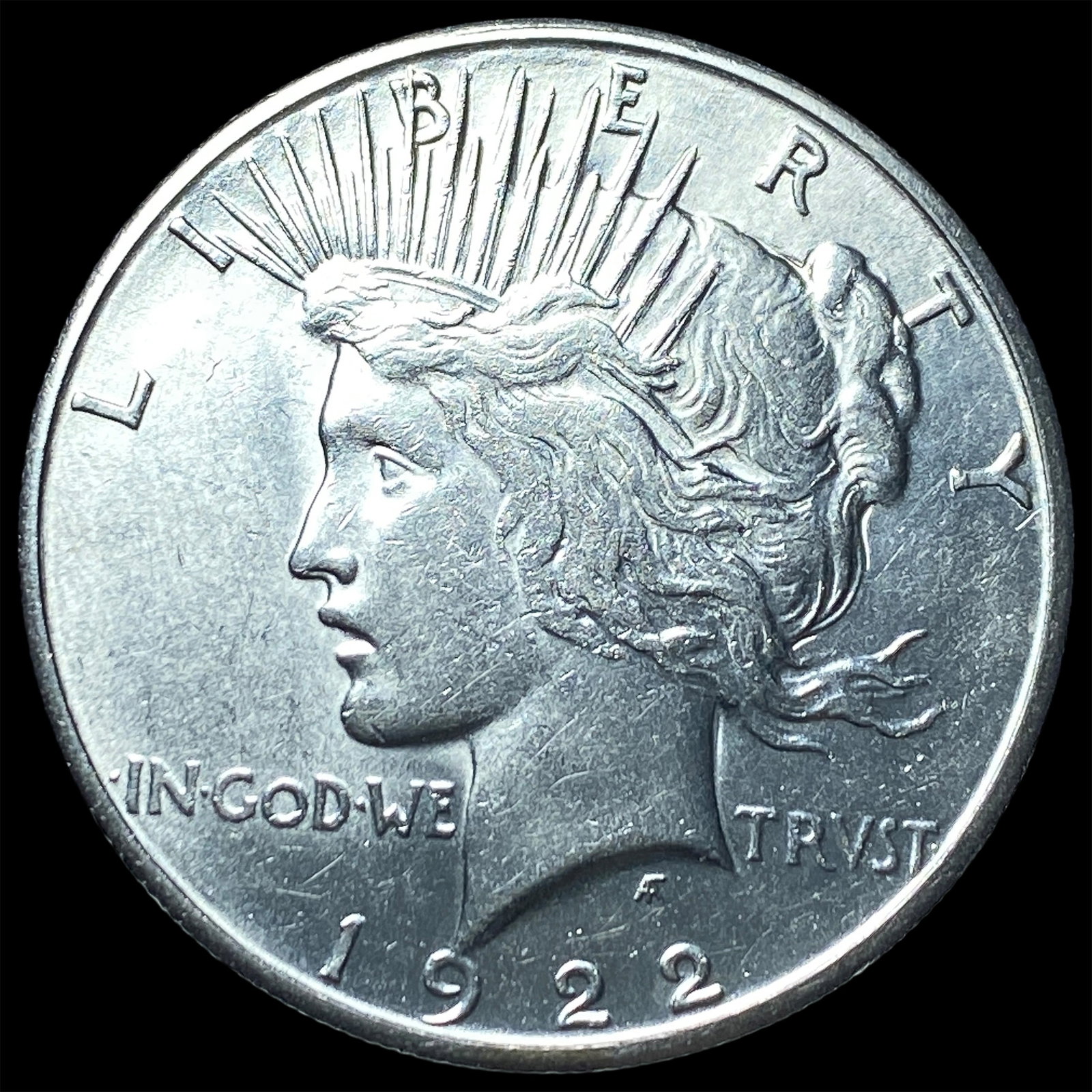 1922-S Silver Peace Dollar UNCIRCULATED: 1922-S Silver Peace Dollar UNCIRCULATED