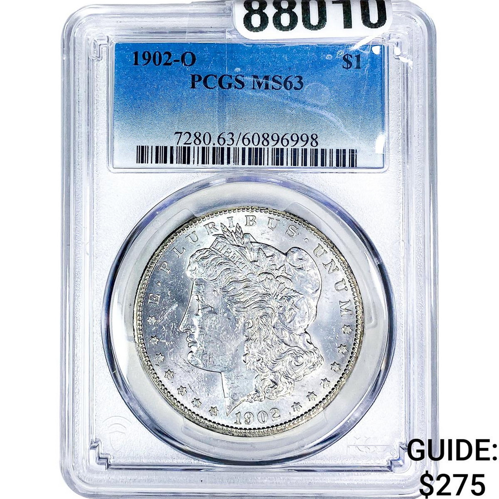 1902-O Morgan Silver Dollar PCGS MS63 (1 of 2)