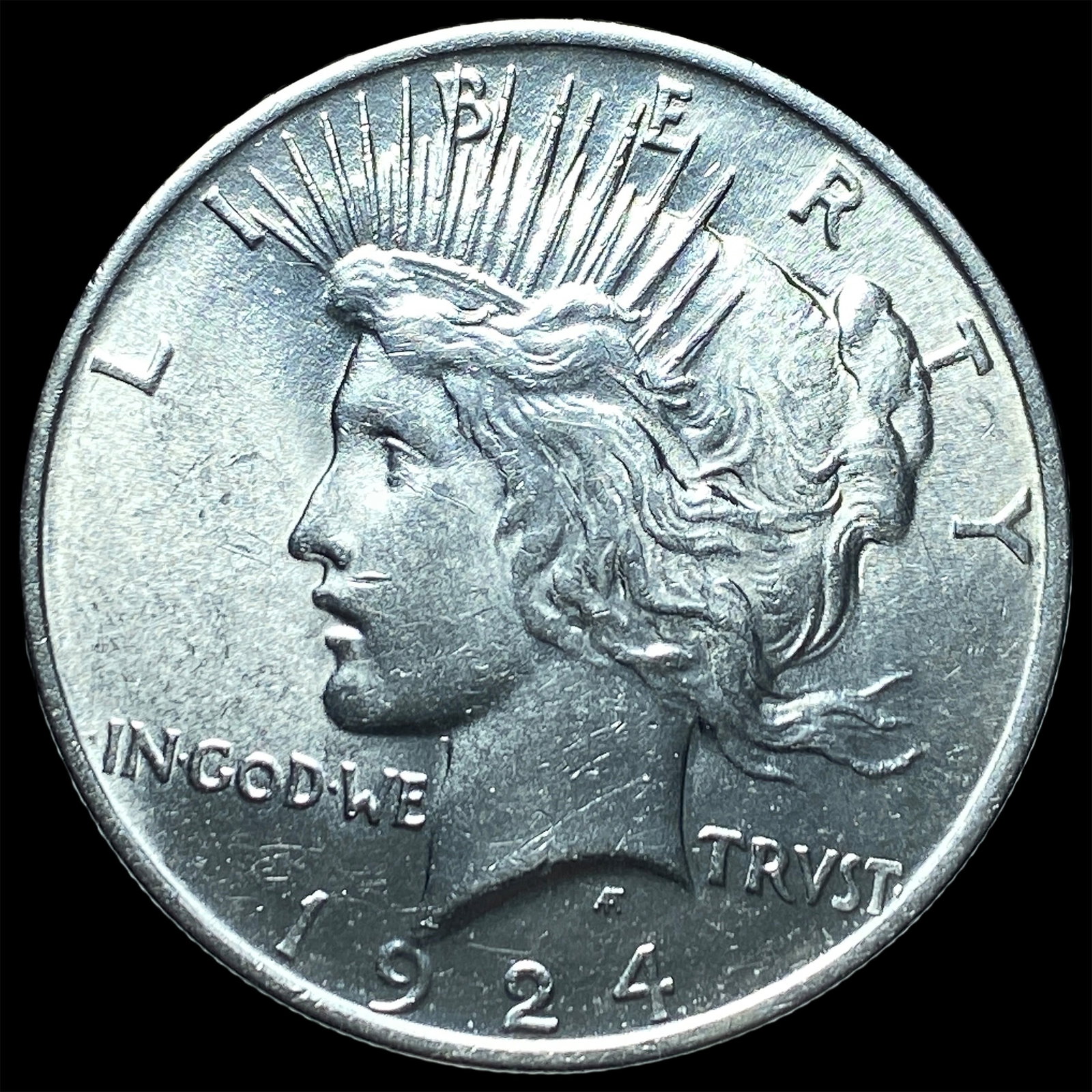 1924 Silver Peace Dollar UNCIRCULATED (1 of 2)