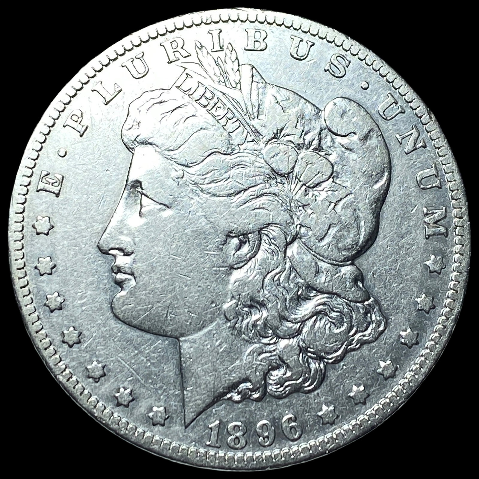 1896-S Silver Morgan Dollar LIGHTLY CIRCULATED: 1896-S Silver Morgan Dollar LIGHTLY CIRCULATED