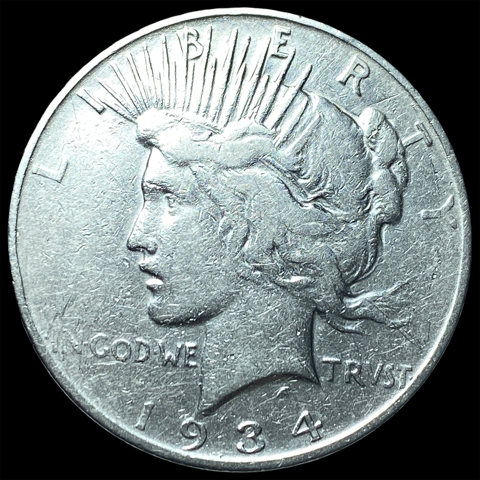 1934-D Peace Silver Dollar LIGHTLY CIRCULATED (1 of 2)