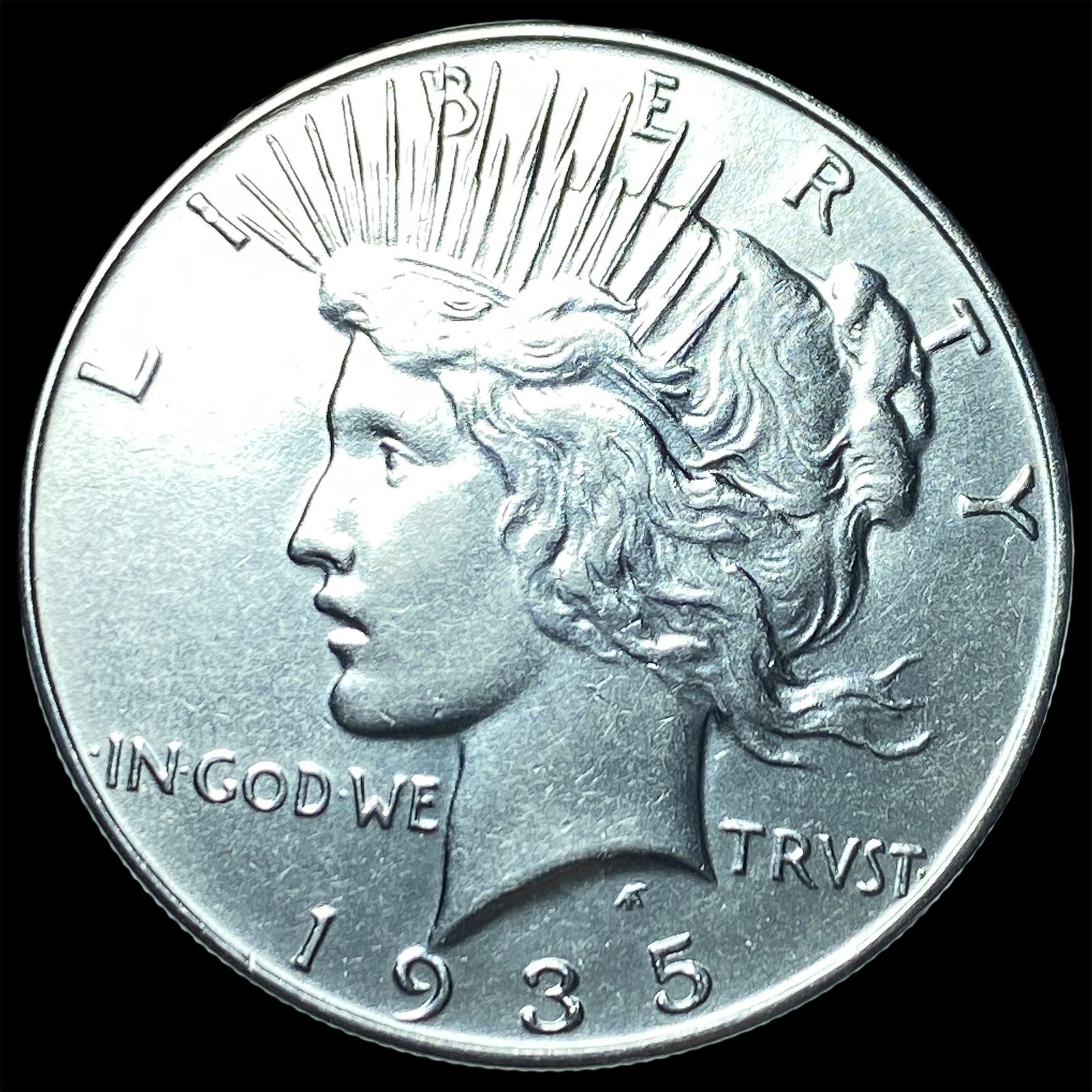 1935 Silver Peace Dollar CHOICE AU: 1935 Silver Peace Dollar CHOICE AU