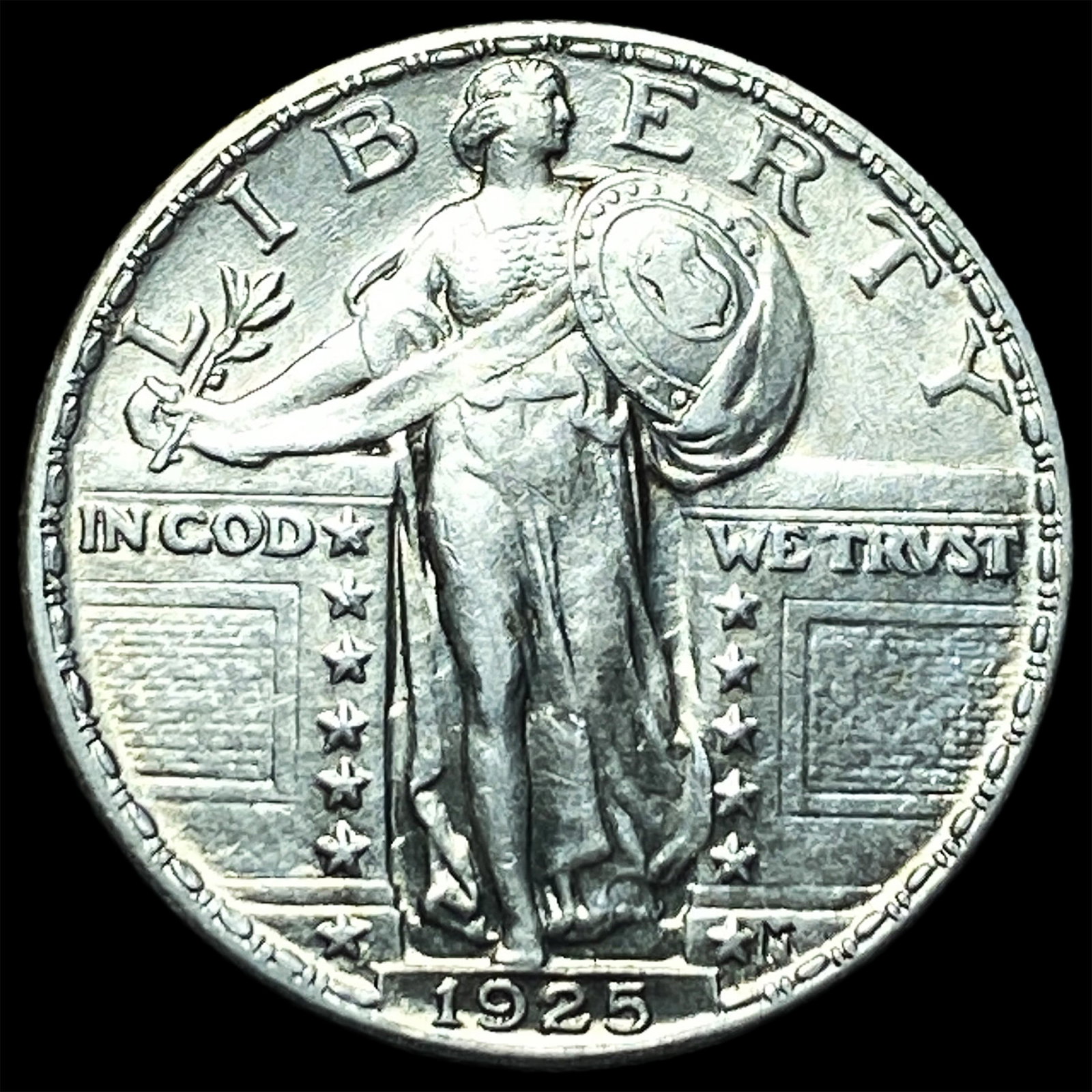 1925 Standing Liberty Silver Quarter UNCIRCULATED (1 of 2)