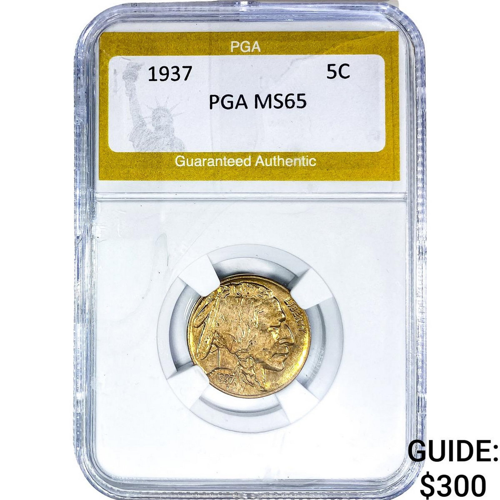 1937 Buffalo Nickel PGA MS65 (1 of 2)
