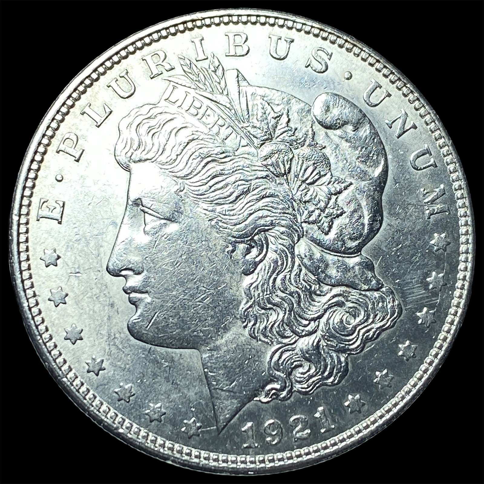 1921 Silver Morgan Dollar UNCIRCULATED: 1921 Silver Morgan Dollar UNCIRCULATED