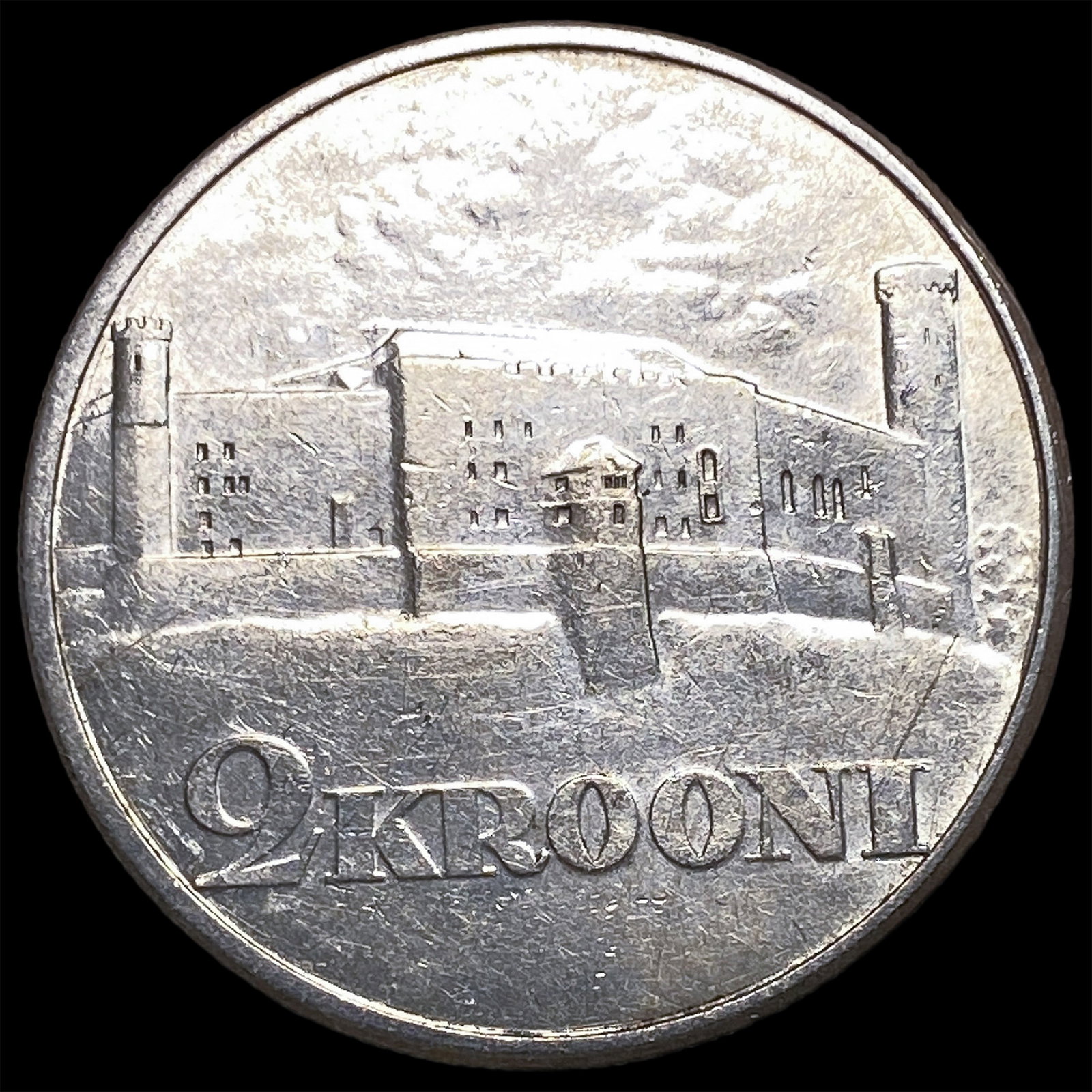 1930 Estonia Silver 2 Krooni: 1930 Estonia Silver 2 Krooni