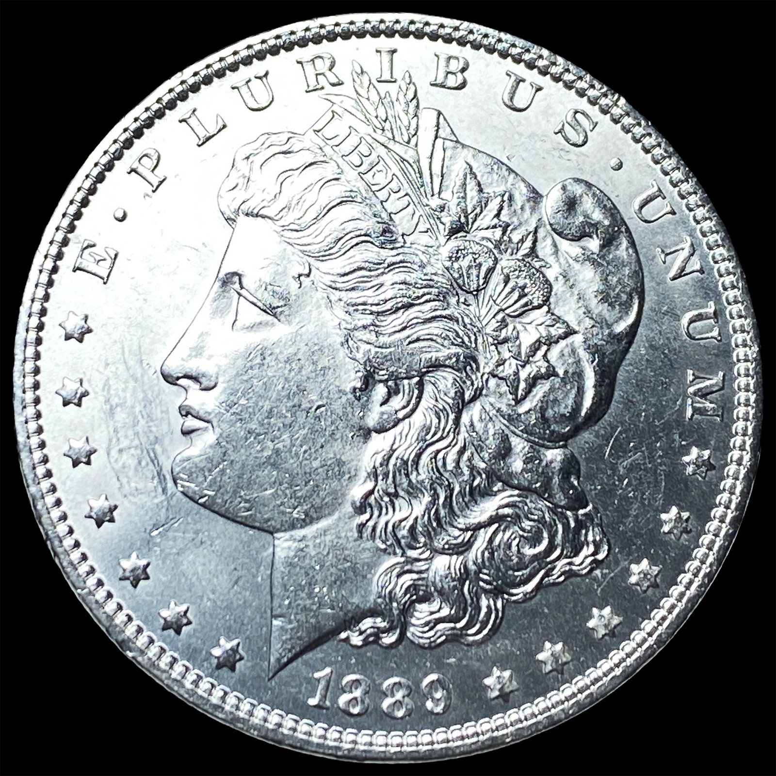 1889 Silver Morgan Dollar UNCIRCULATED: 1889 Silver Morgan Dollar UNCIRCULATED