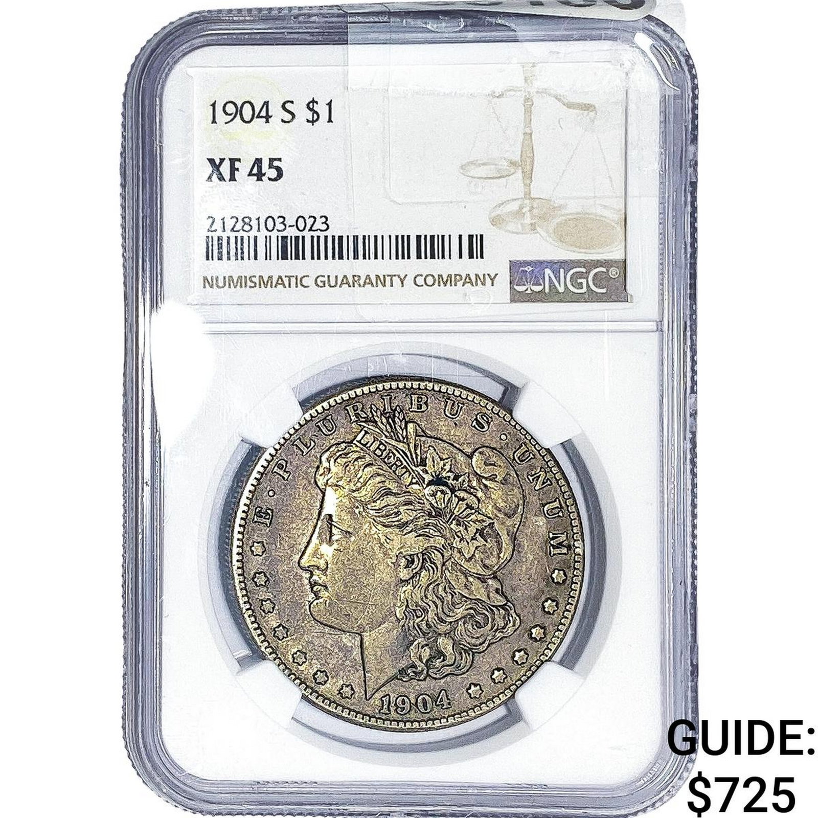 1904-S Morgan Silver Dollar NGC XF45 (1 of 2)