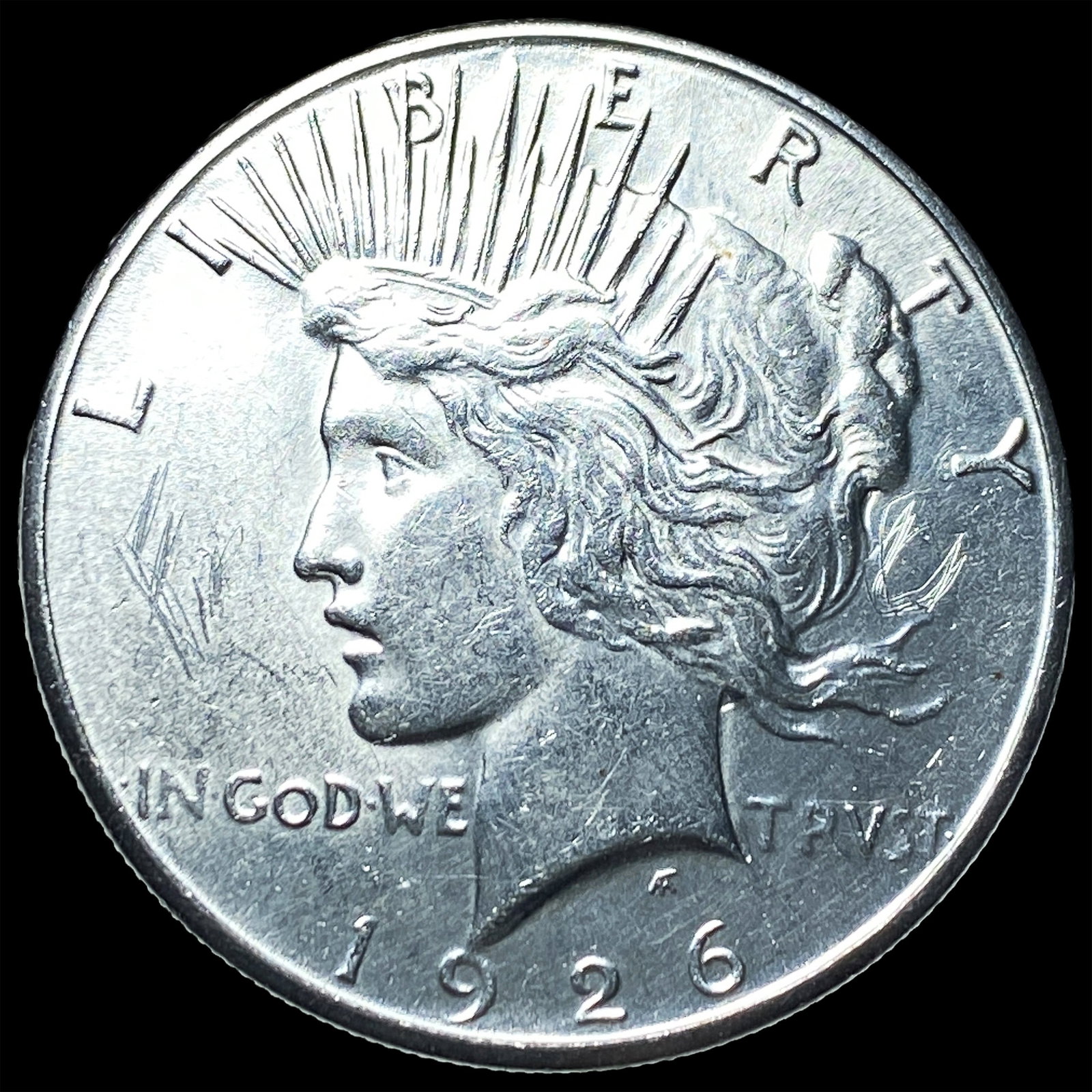 1926-S Silver Peace Dollar UNCIRCULATED: 1926-S Silver Peace Dollar UNCIRCULATED