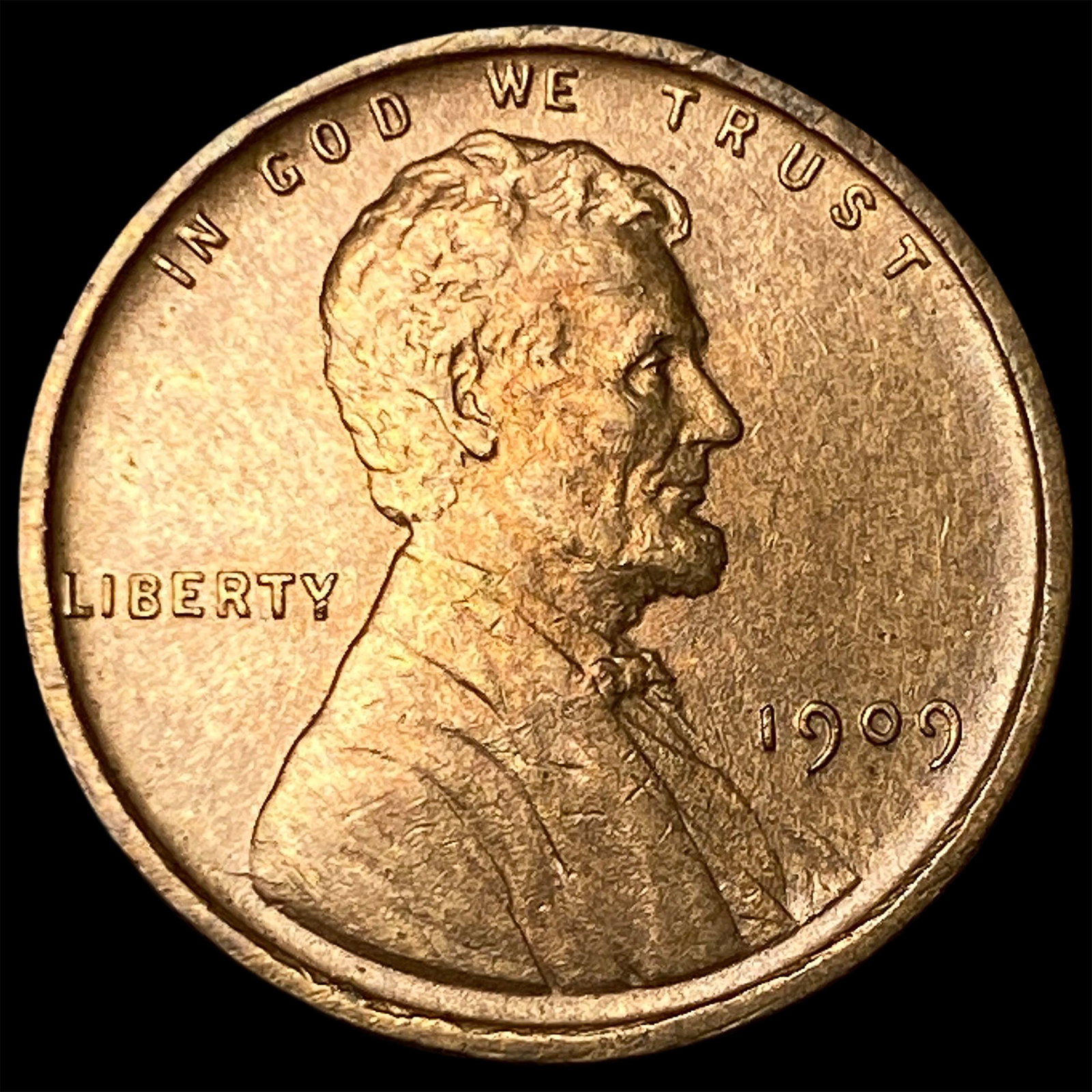 1909 V.D.B. Lincoln Wheat Cent UNCIRCULATED: 1909 V.D.B. Lincoln Wheat Cent UNCIRCULATED