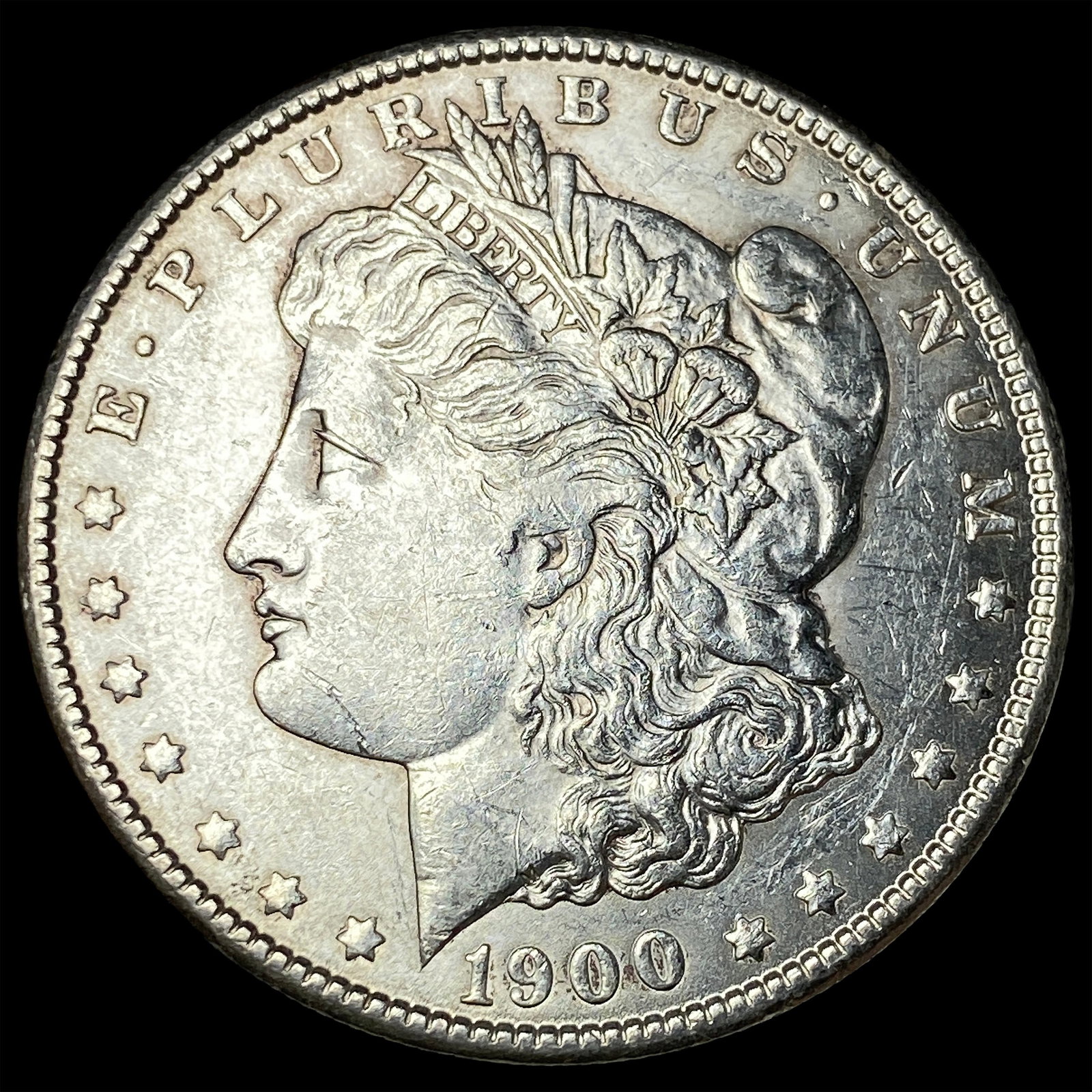 1900 Morgan Silver Dollar CLOSELY UNCIRCULATED: 1900 Morgan Silver Dollar CLOSELY UNCIRCULATED