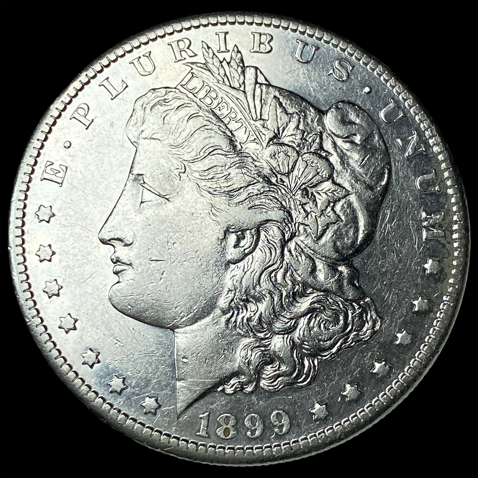 1899-S Silver Morgan Dollar CLOSELY UNCIRCULATED: 1899-S Silver Morgan Dollar CLOSELY UNCIRCULATED