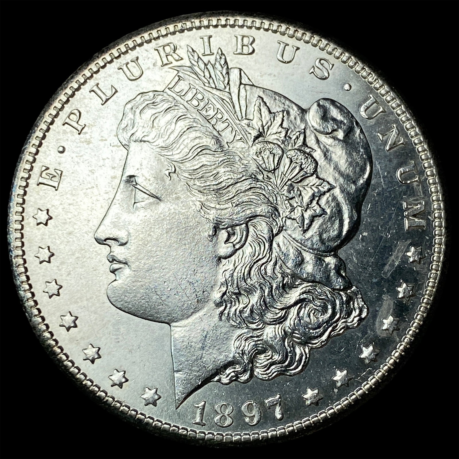 1897-S Silver Morgan Dollar UNCIRCULATED: 1897-S Silver Morgan Dollar UNCIRCULATED