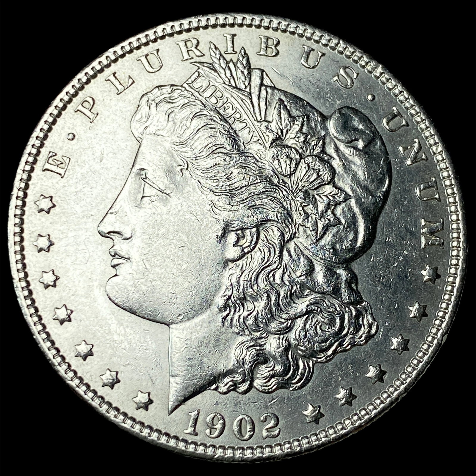 1902 Morgan Silver Dollar CLOSELY UNCIRCULATED: 1902 Morgan Silver Dollar CLOSELY UNCIRCULATED