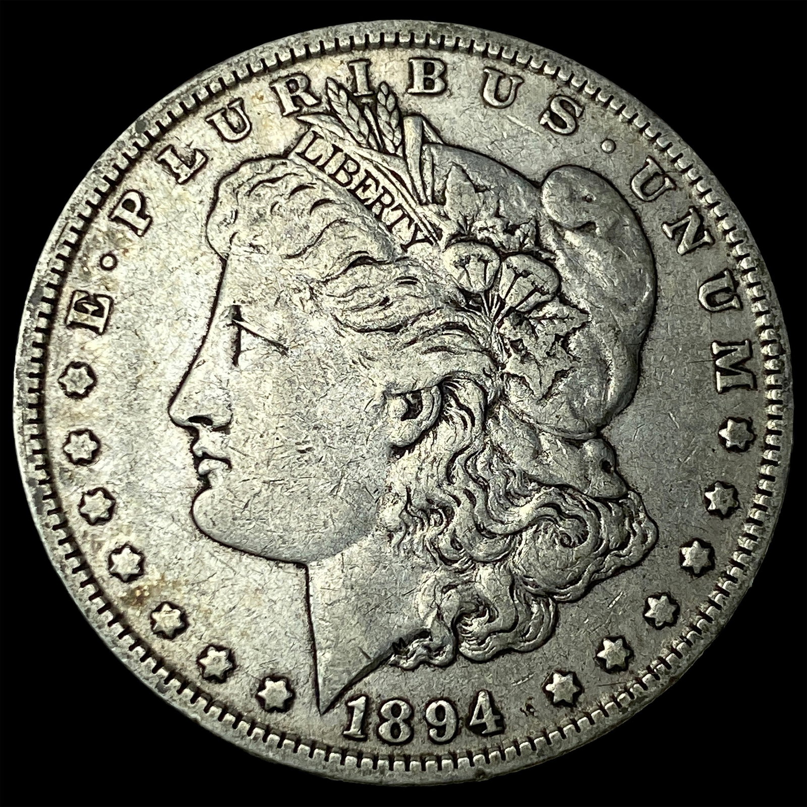 1894-O Silver Morgan Dollar LIGHTLY CIRCULATED (1 of 2)