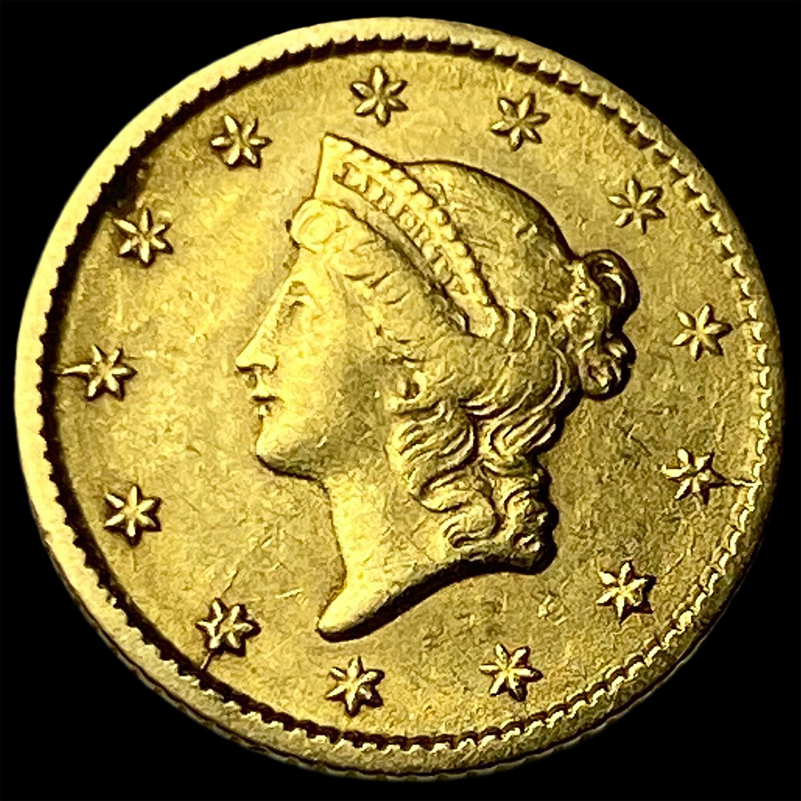 1853 Gold $1 Type 1 CLOSELY UNCIRCULATED (1 of 2)