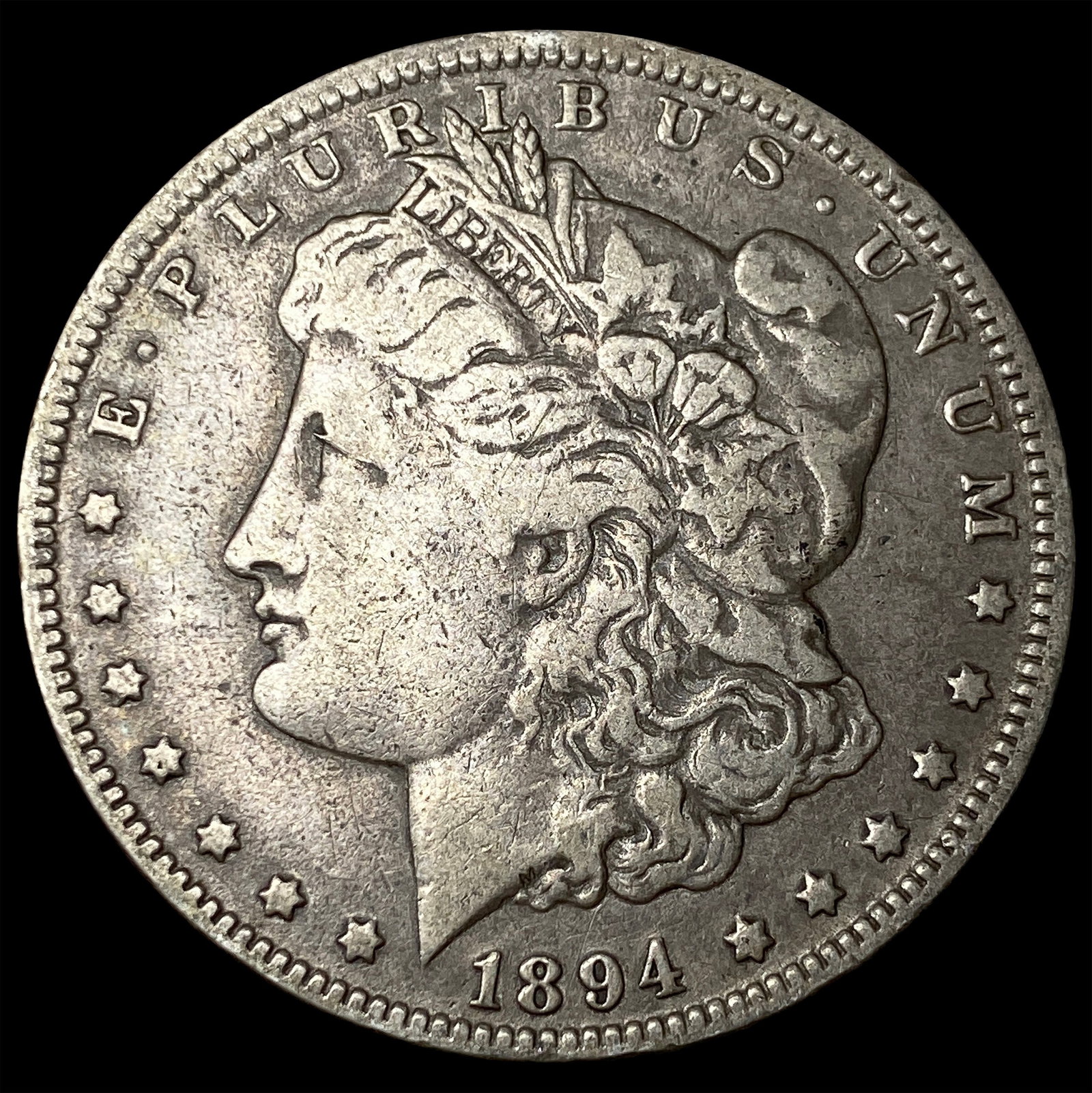 1894-O Silver Morgan Dollar LIGHTLY CIRCULATED: 1894-O Silver Morgan Dollar LIGHTLY CIRCULATED