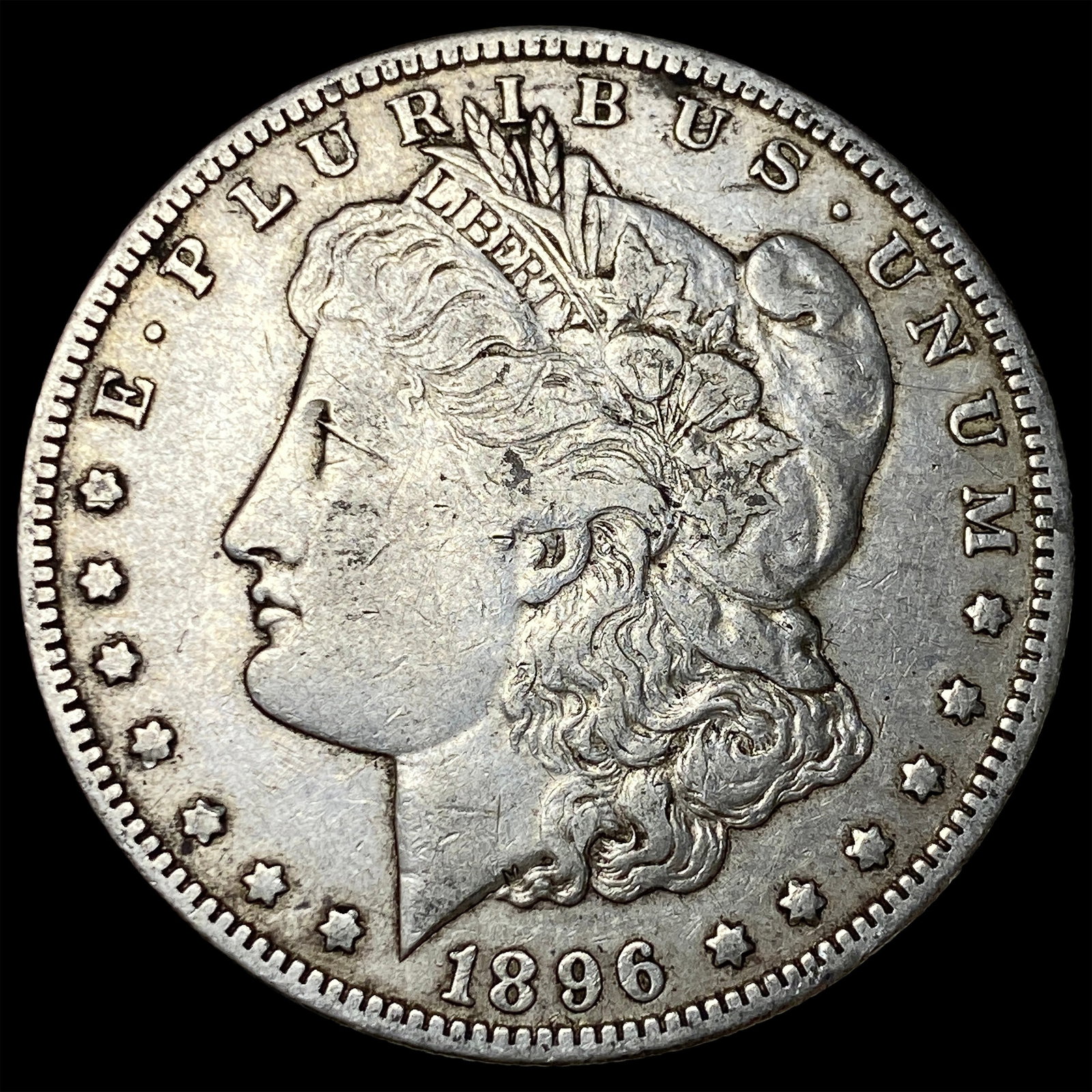 1896-O Silver Morgan Dollar LIGHTLY CIRCULATED: 1896-O Silver Morgan Dollar LIGHTLY CIRCULATED