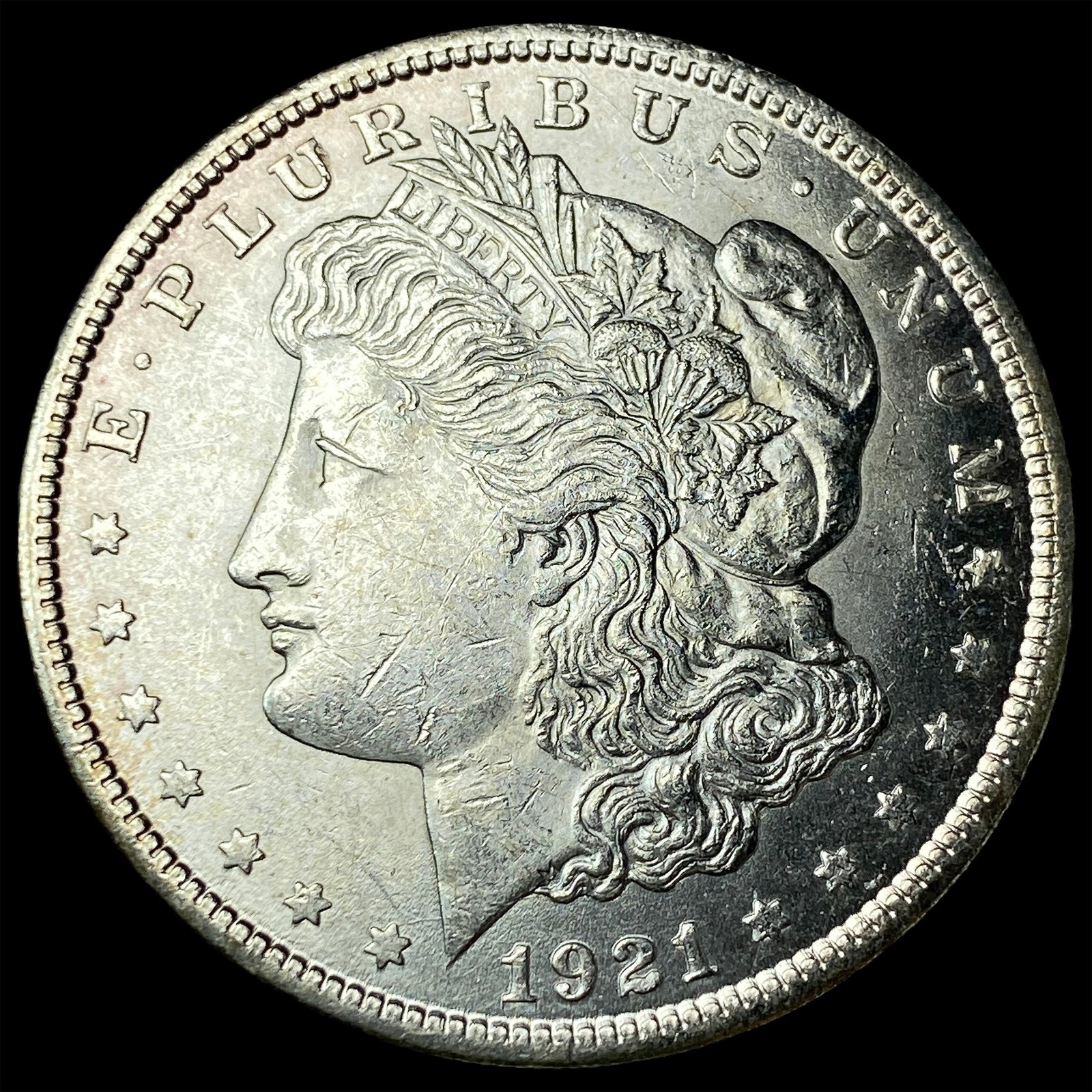 1921 Morgan Silver Dollar UNCIRCULATED: 1921 Morgan Silver Dollar UNCIRCULATED