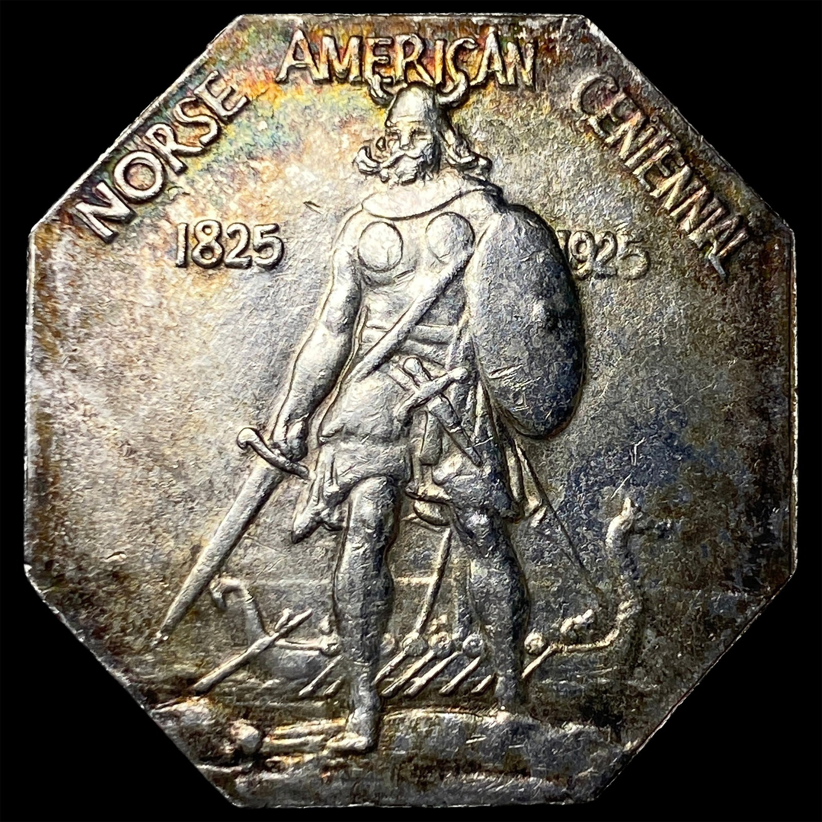 1925 Silver Norse-American Medal UNCIRCULATED (1 of 2)