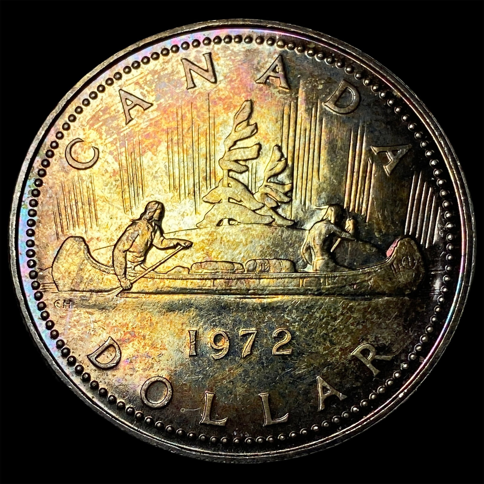 1972 Canada Silver Dollar UNCIRCULATED - 2