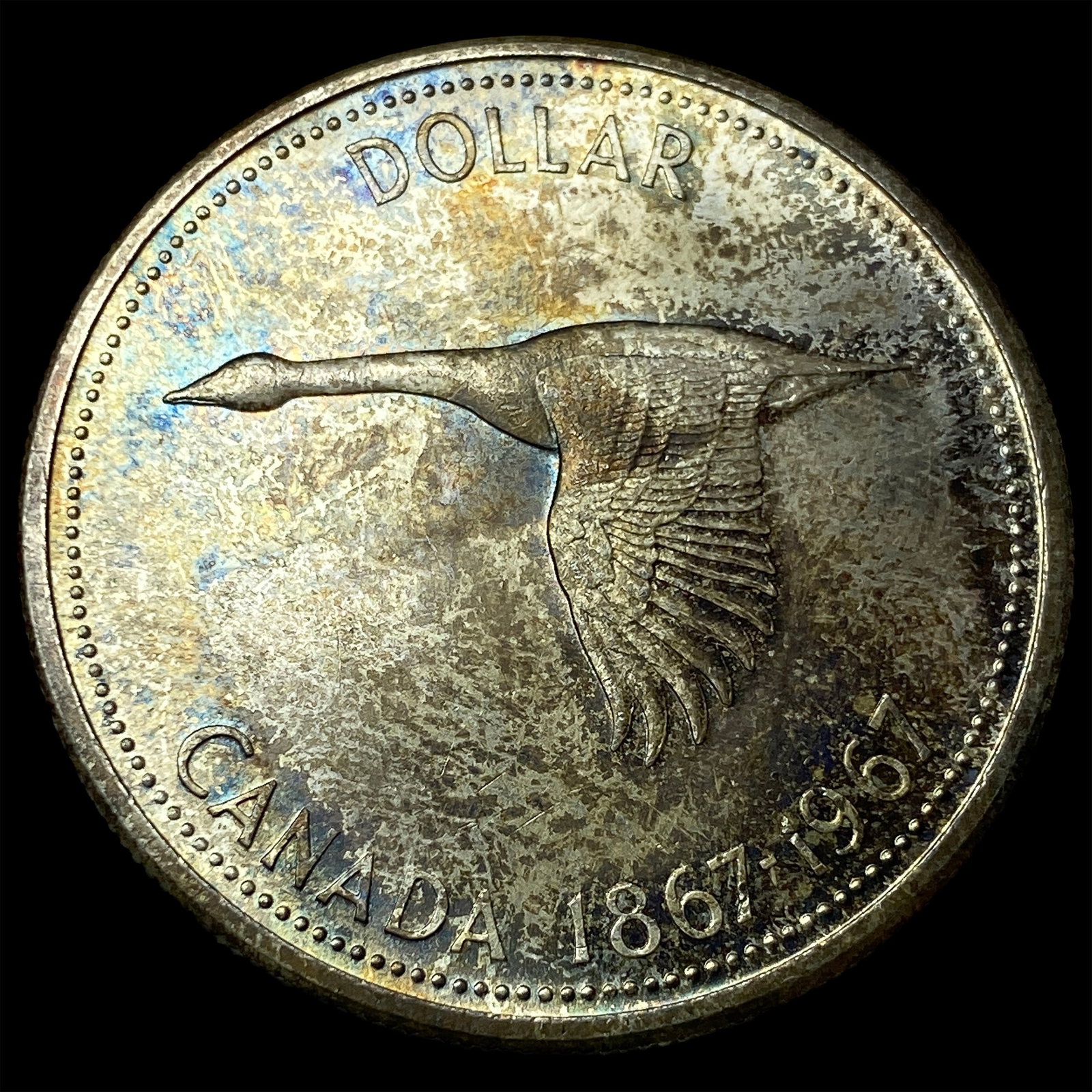 1967 Canada Silver Dollar UNCIRCULATED - 2