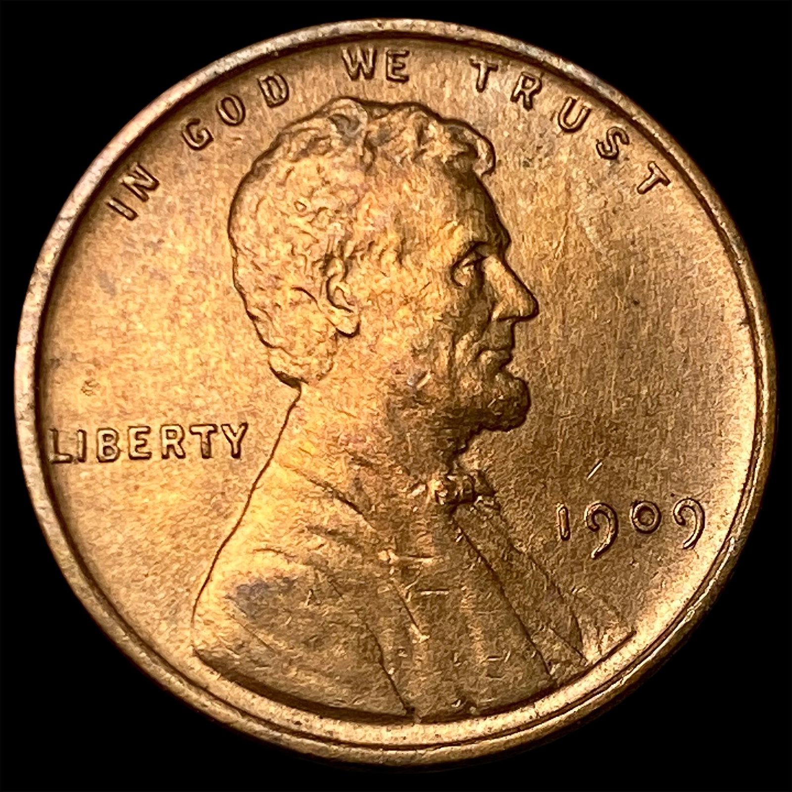 1909 V.D.B. Lincoln Wheat Cent UNCIRCULATED: 1909 V.D.B. Lincoln Wheat Cent UNCIRCULATED